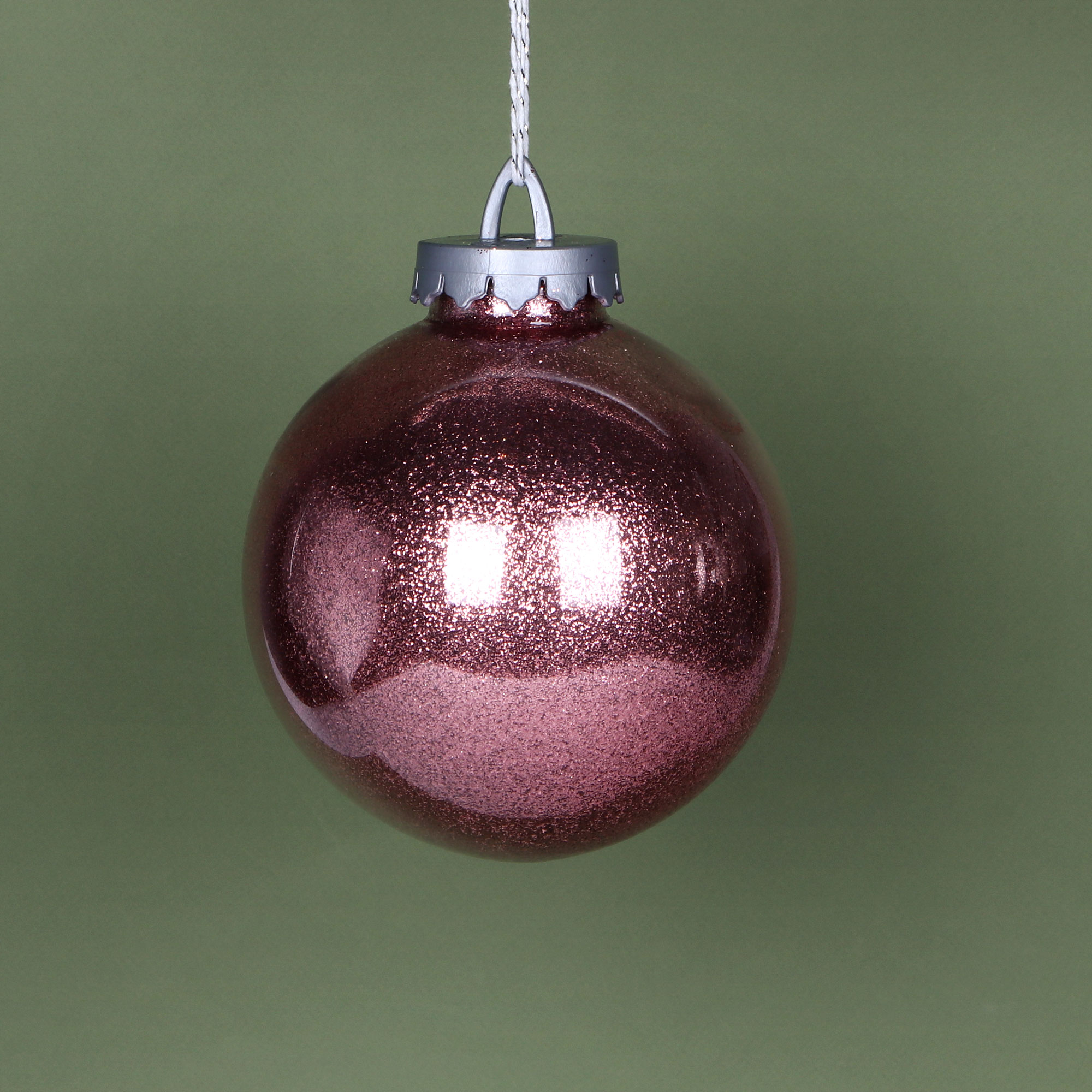 Игрушка ёлочная Bigdecor шар с глиттером розовый 15 см 
Игрушка ёлочная Bigdecor шар с глиттером розовый 15 см