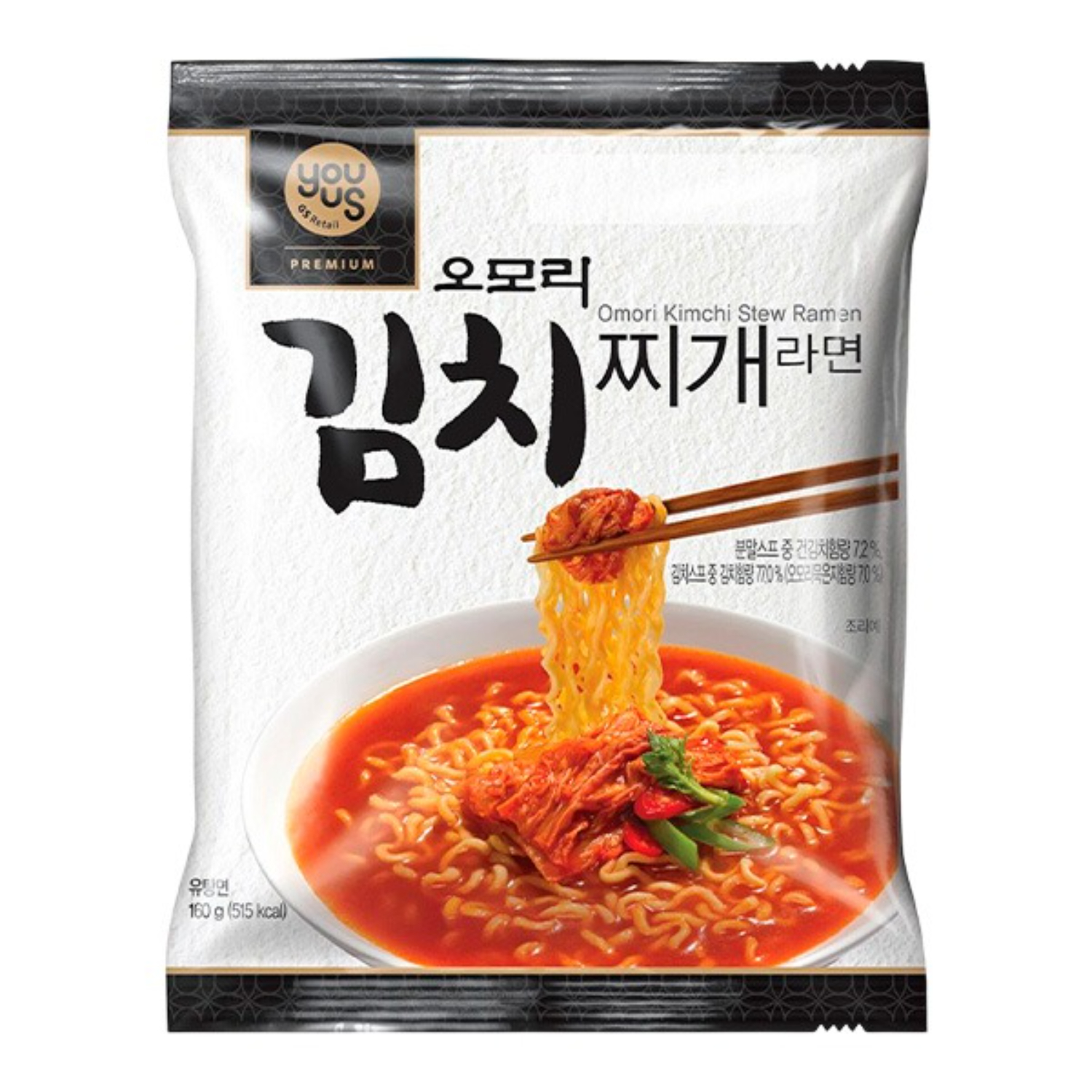 Лапша GS25 быстрого приготовления с соусом кимчи 160 г
Лапша GS25 быстрого приготовления с соусом кимчи 160 г