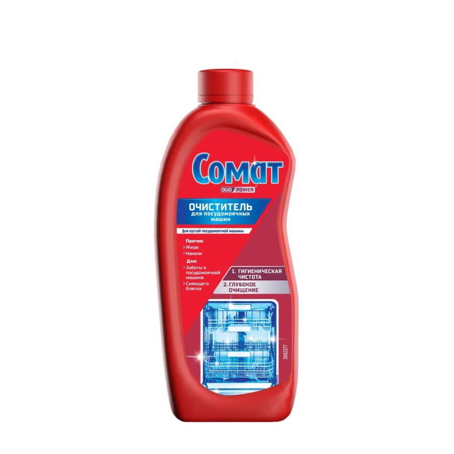Очиститель для посудомоечной машины Сомат интенсивный 250 мл 
Очиститель для посудомоечной машины Сомат интенсивный 250 мл