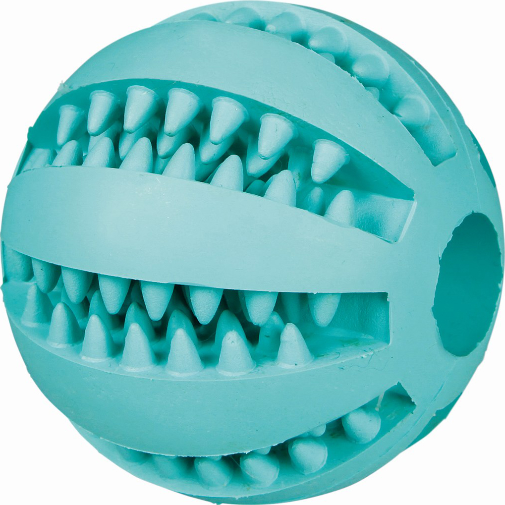 фото Игрушка для собак trixie denta fun мяч бейсбольный 6,5 см