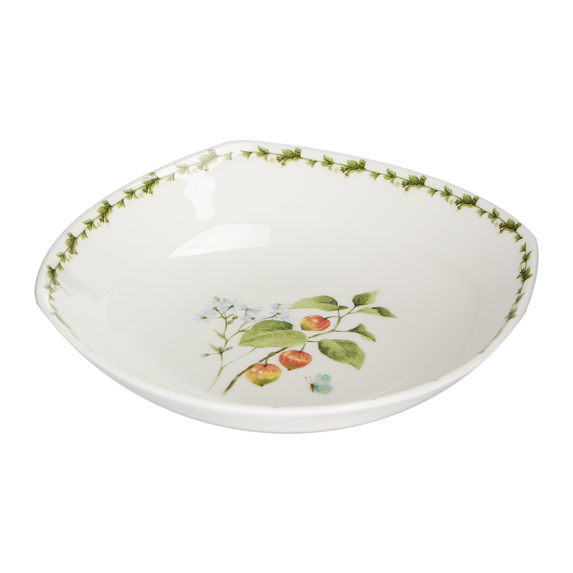 фото Набор тарелок глубоких hankook/prouna филд флауэр модерн 19 см 6 шт