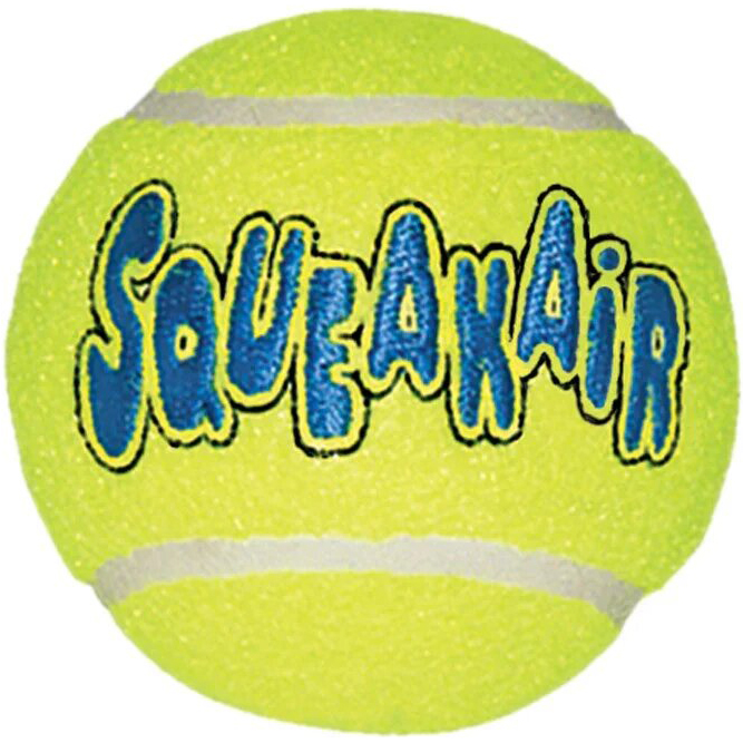 фото Игрушка для собак kong air теннисный мяч средний 7 см