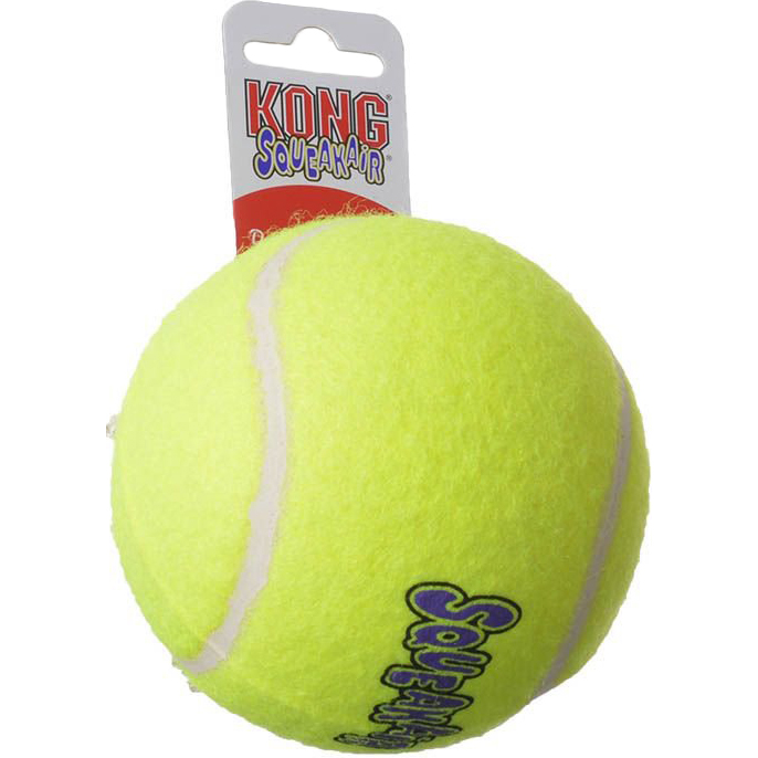 фото Игрушка для собак kong air теннисный мяч средний 7 см