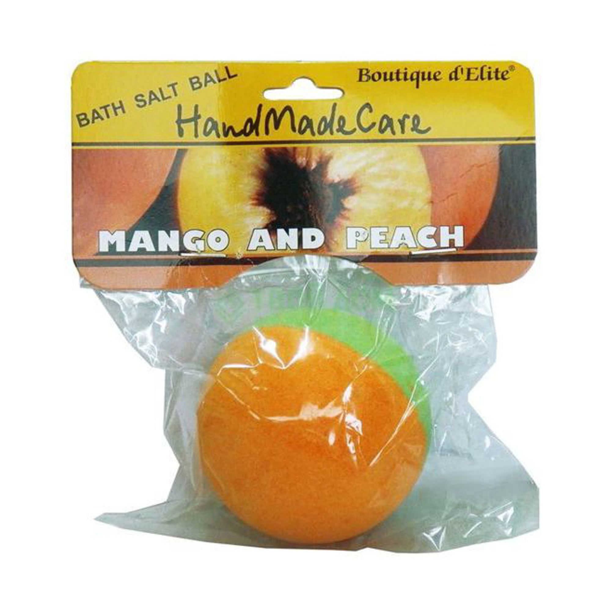 Соль Boutique d'Elite Шар для ванны Манго и Персик 120г
Соль Boutique d'Elite Шар для ванны Манго и Персик 120г