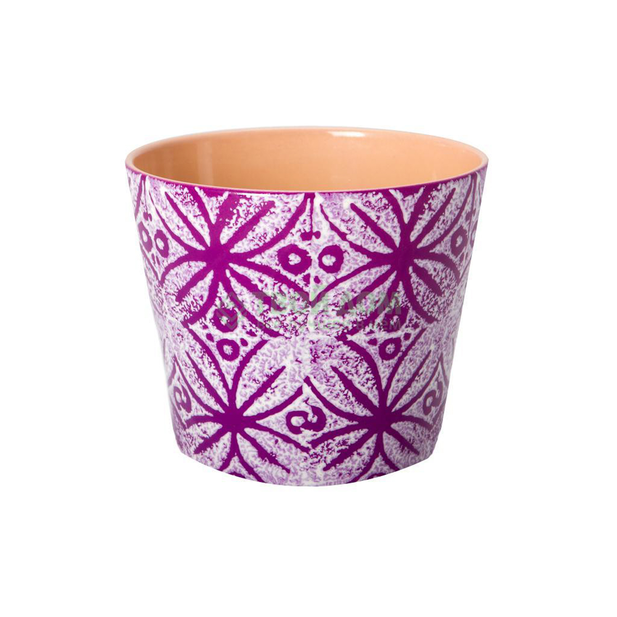 Горшок Scheurich д/цветов808 purple flower d15см 52752, Фиолетовый;белый 
Горшок Scheurich д/цветов808 purple flower d15см 52752, Фиолетовый;белый