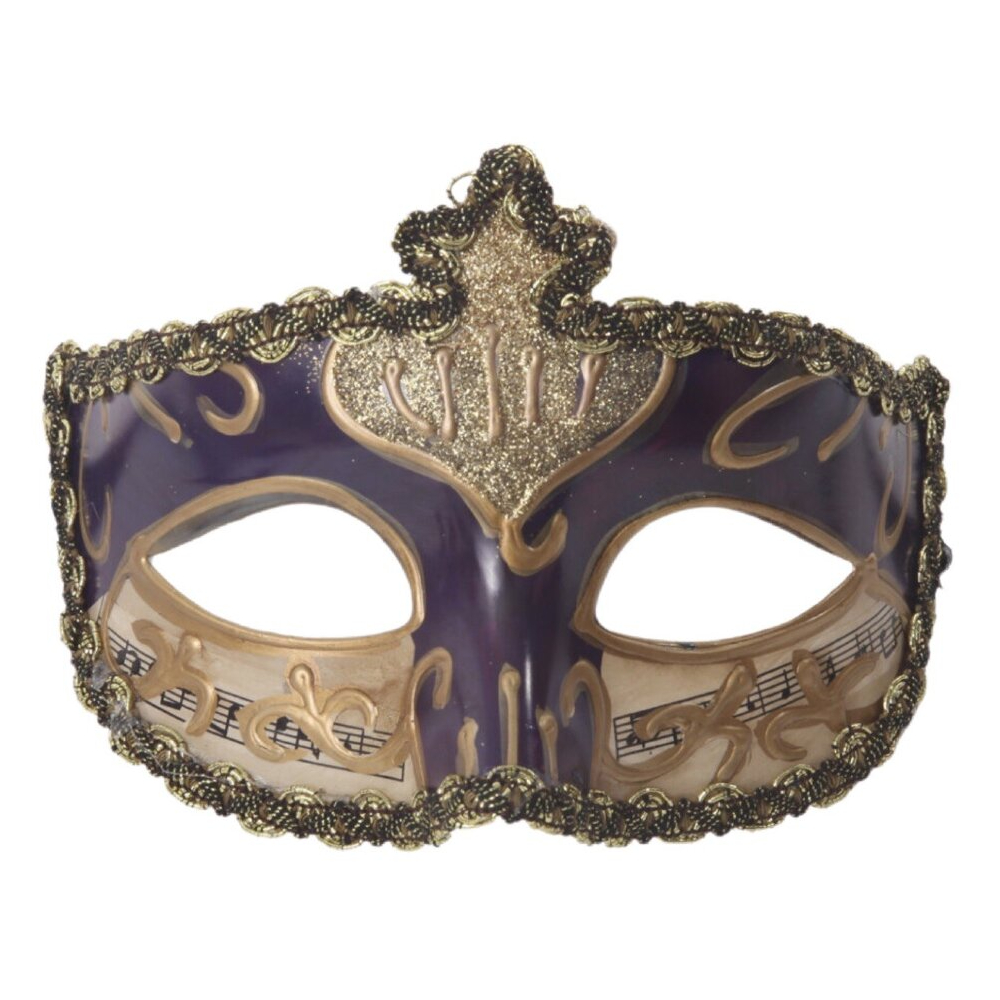 фото Маска коломбина мелодия huanggang jiazhi tex фиолетовая