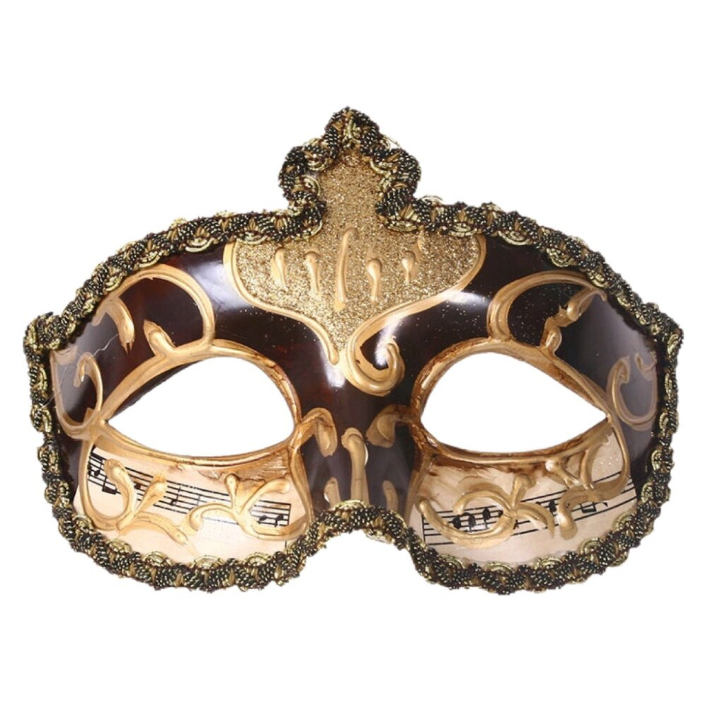 фото Маска коломбина мелодия huanggang jiazhi tex коричневая