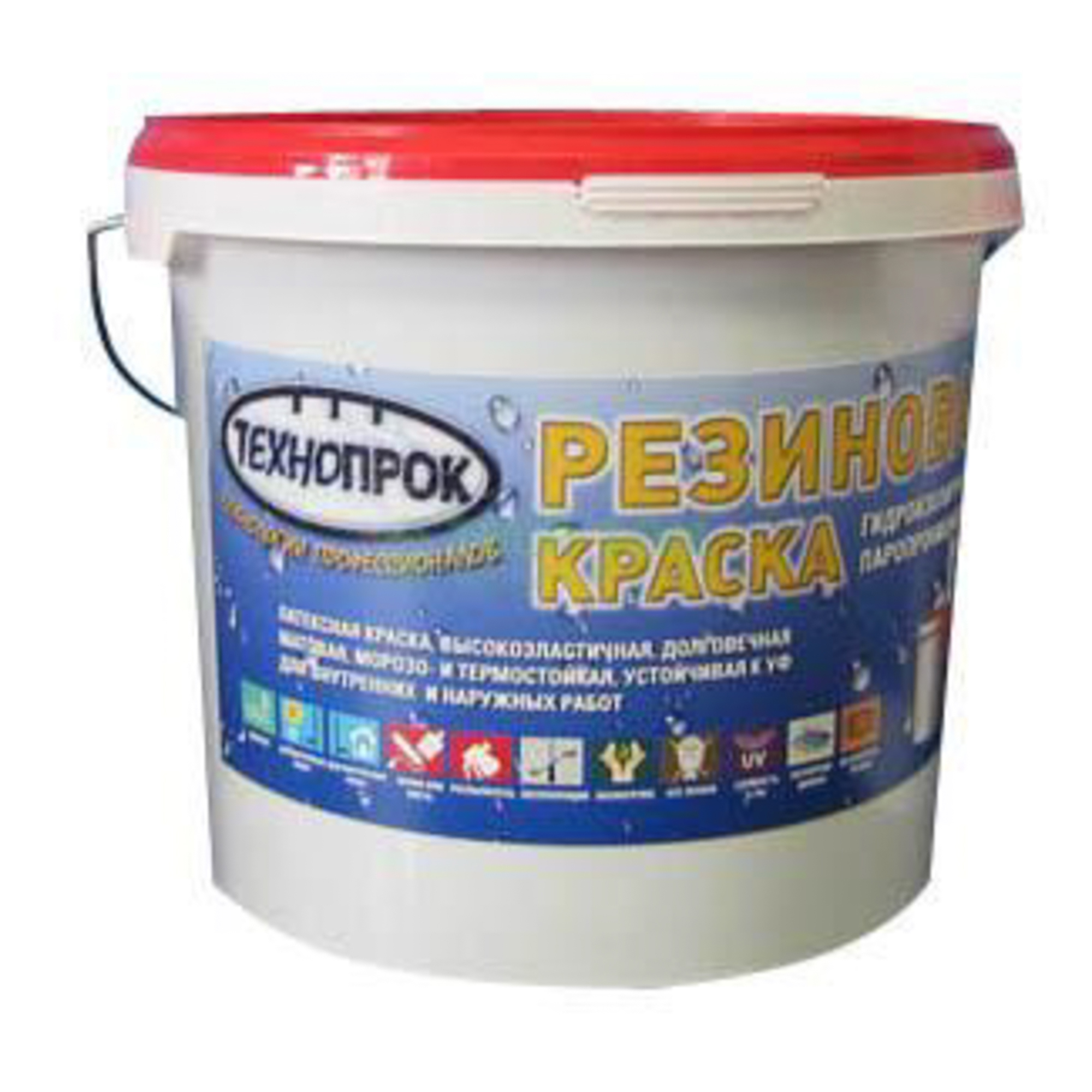 Краска Технопрок Краска резин 3кг белый (РК 3 БЕЛЫЙ)
Краска Технопрок Краска резин 3кг белый (РК 3 БЕЛЫЙ)