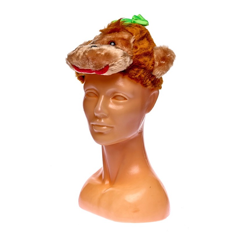 Шапочка карнавальная Радомир обезьянка, Коричневый
Шапочка карнавальная Радомир обезьянка, Коричневый