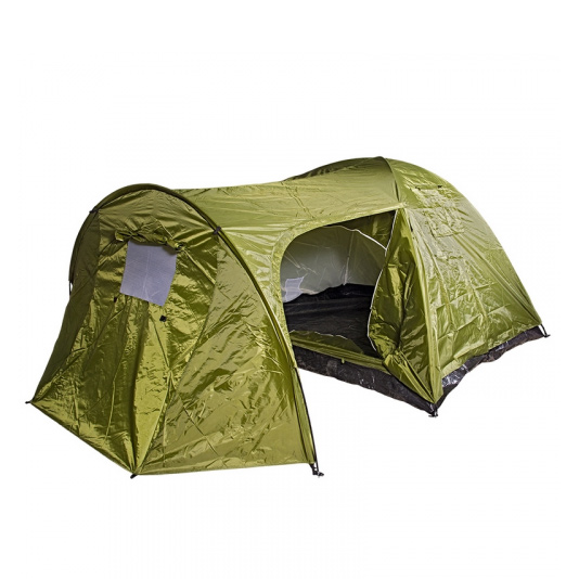 фото Палатка трехместная boyscout с тамбуром двухслойная