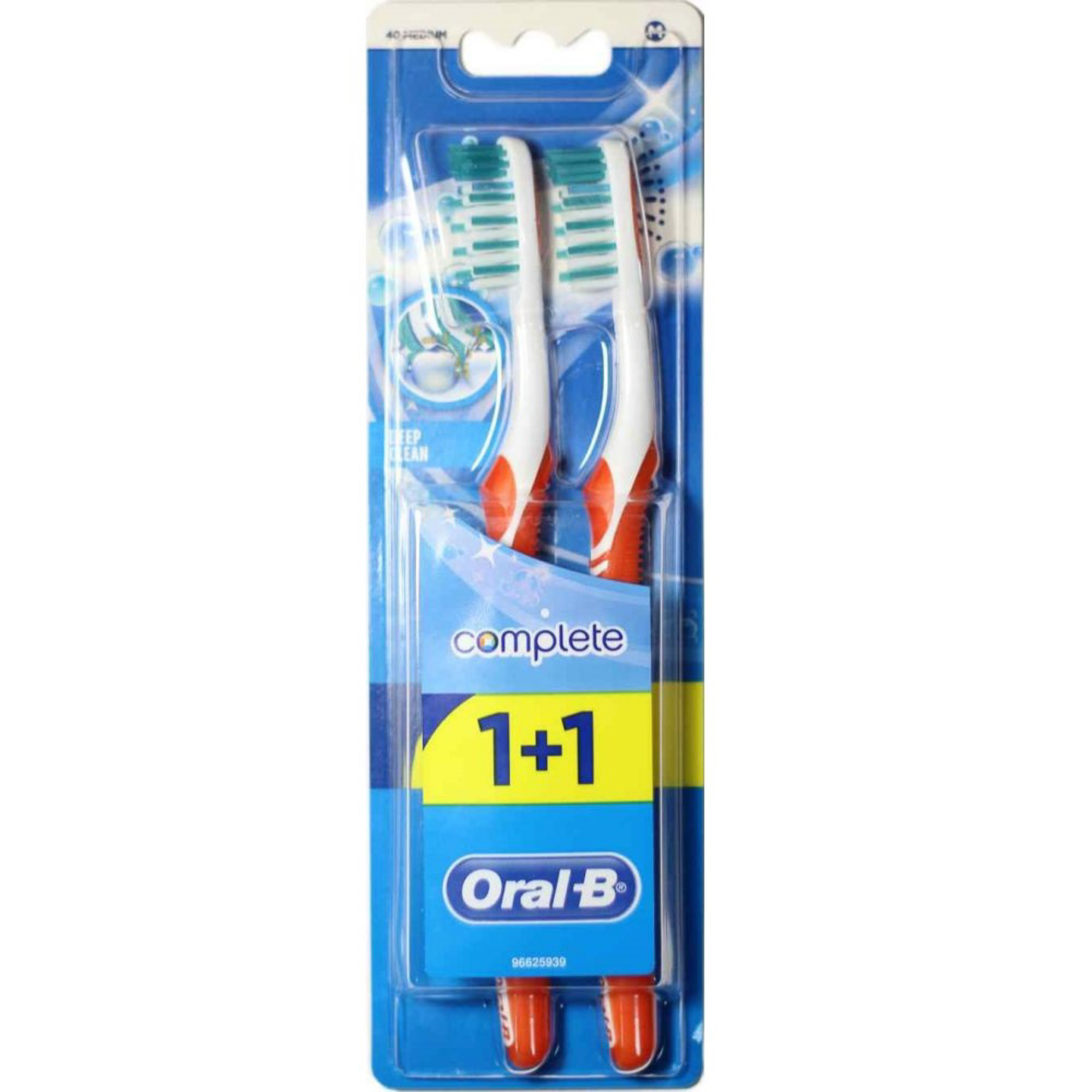 фото Набор зубных щеток oral-b 1+1 комплекс глубокая чистка