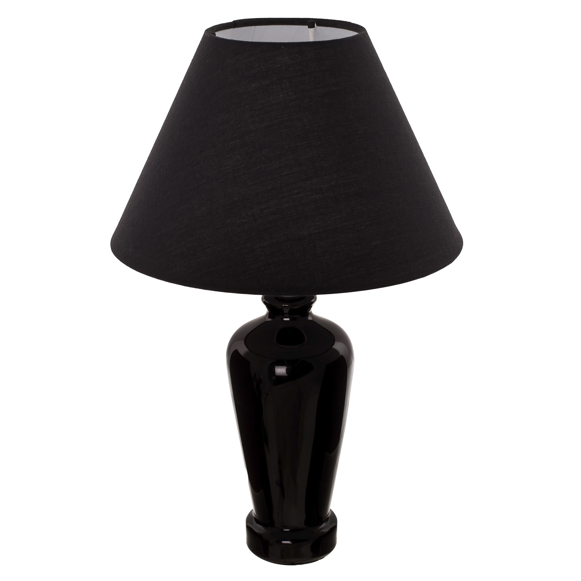 фото Лампа настольная с абажуром jia hua b21007-bk