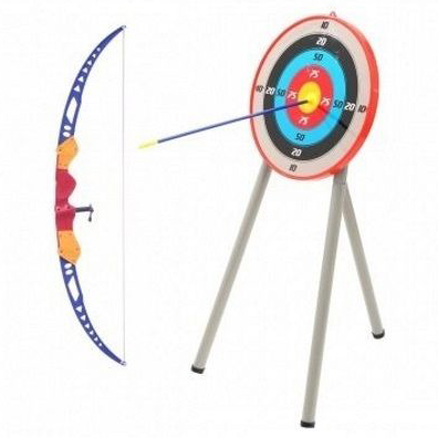 фото Игровой набор toy target лук и стрелы с мишенью на треноге