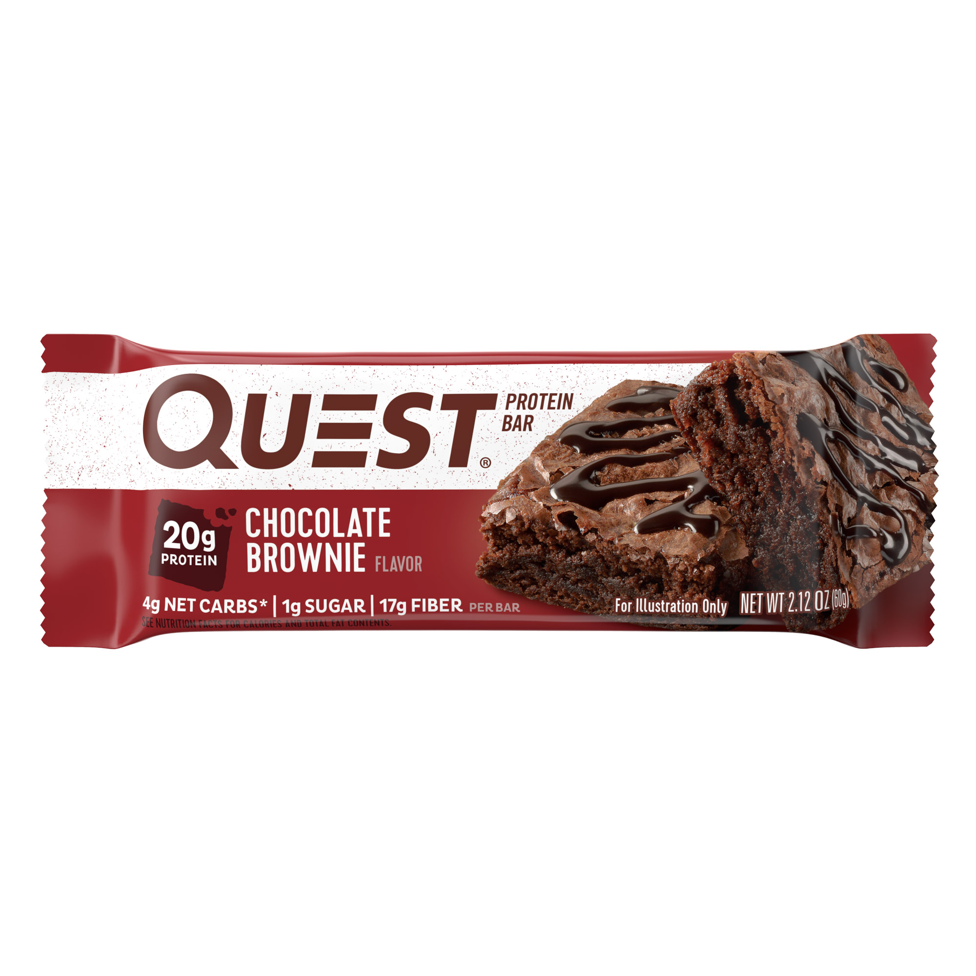 фото Батончик протеиновый quest nutrition questbar шоколадный брауни 60 г