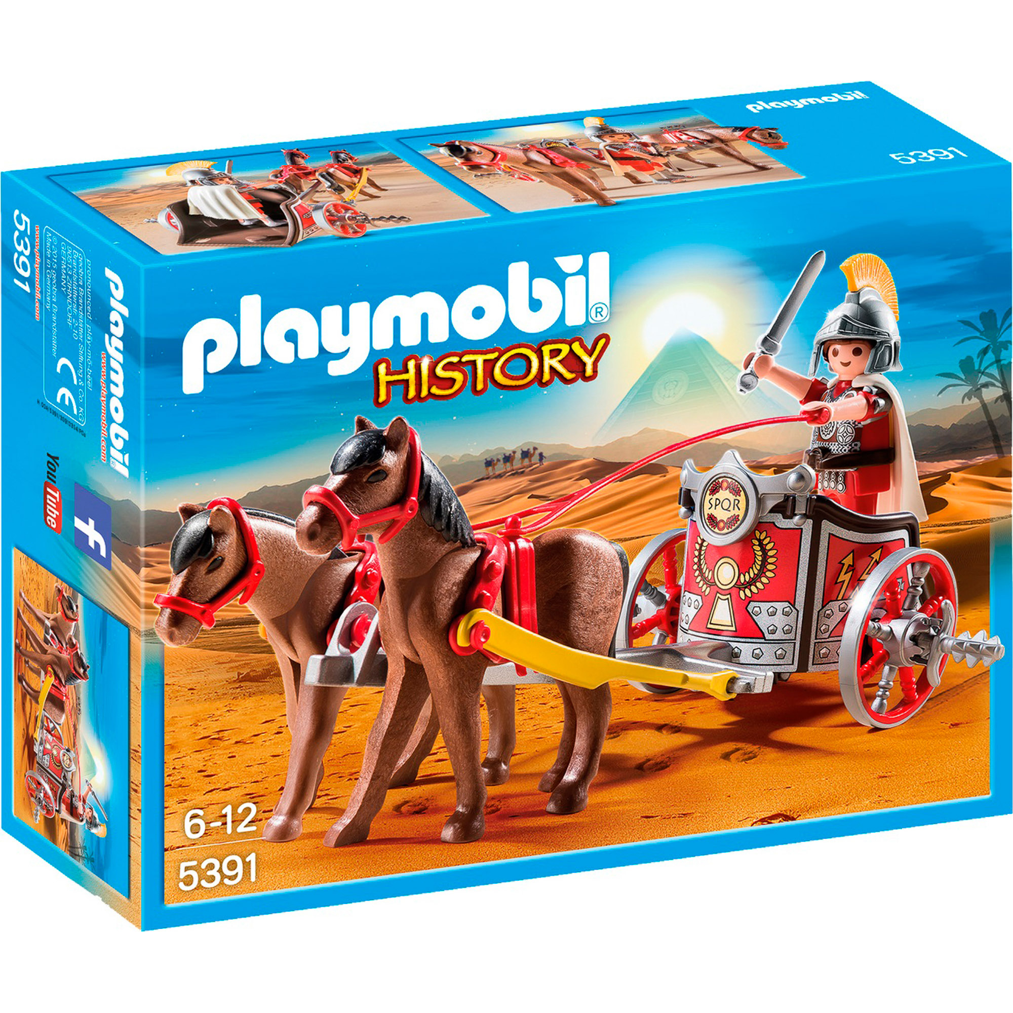 фото Игровой набор playmobil римская колесница
