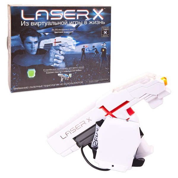 фото Набор игровой laser x бластер и мишень