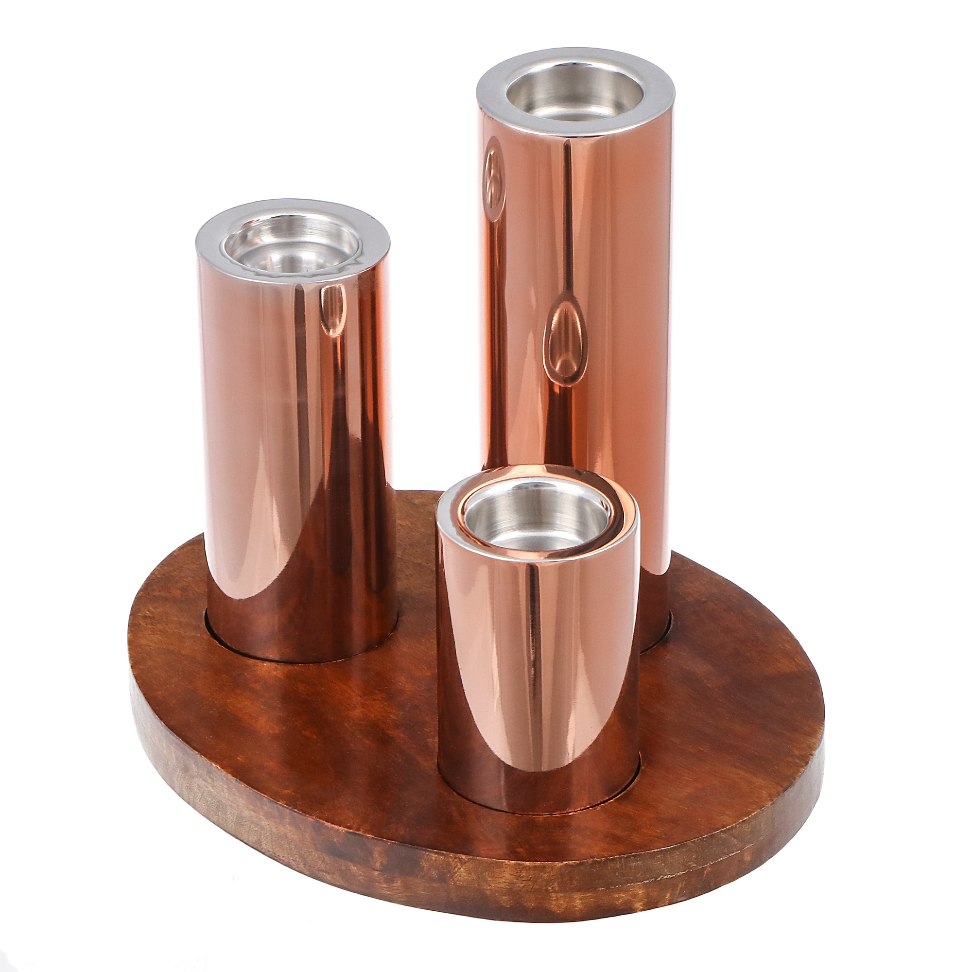 фото Набор подсвечников и подставок a la mode decor tower 4 предмета