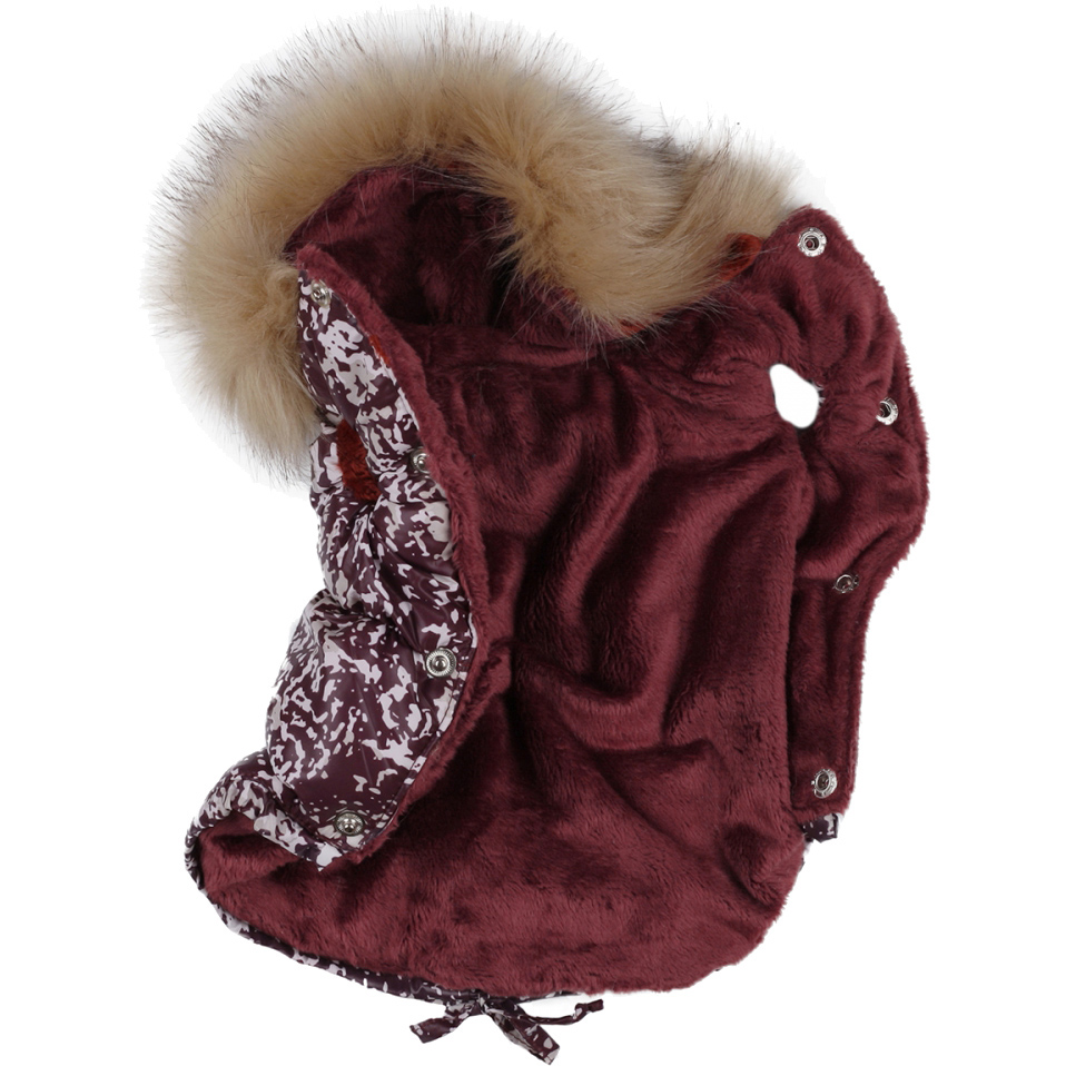 фото Куртка для собак dogmoda аляска для девочки 37 см в ассортименте