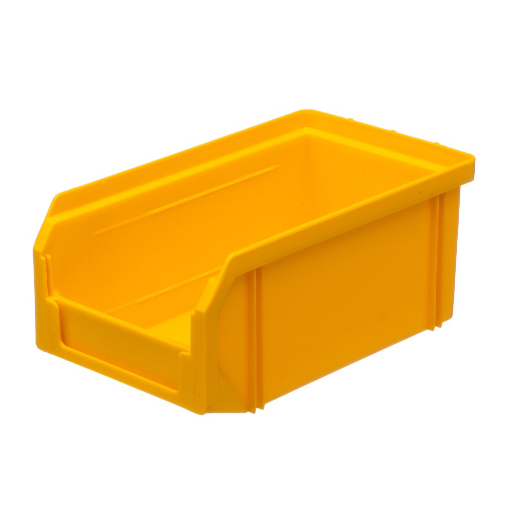 фото Пластиковый ящик стелла v-1 (1 литр), желтый