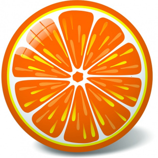 фото Мяч star апельсин 23 см