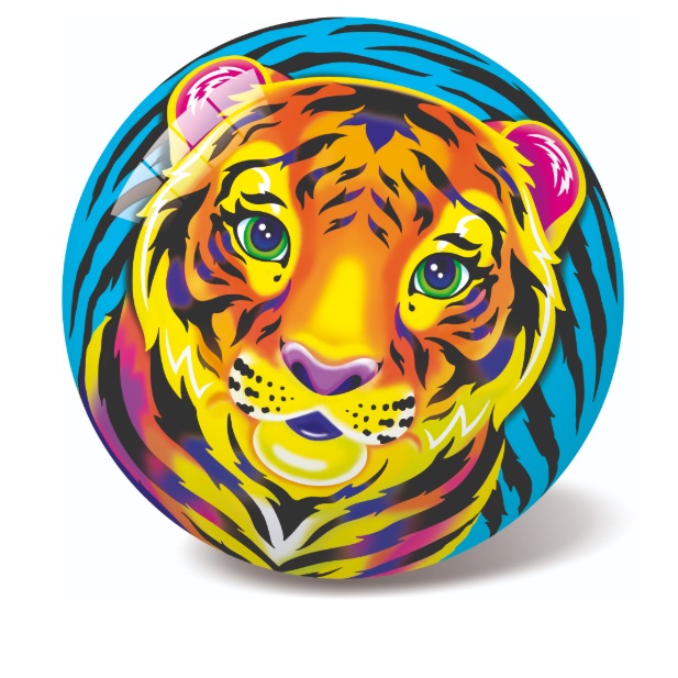 фото Мяч star тигр 14 см