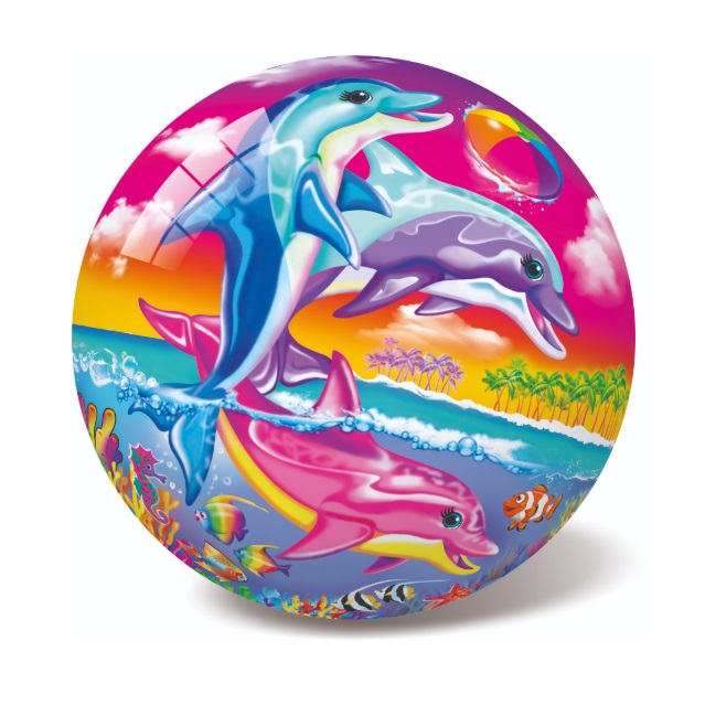 фото Мяч star счастливые дельфины 23 см