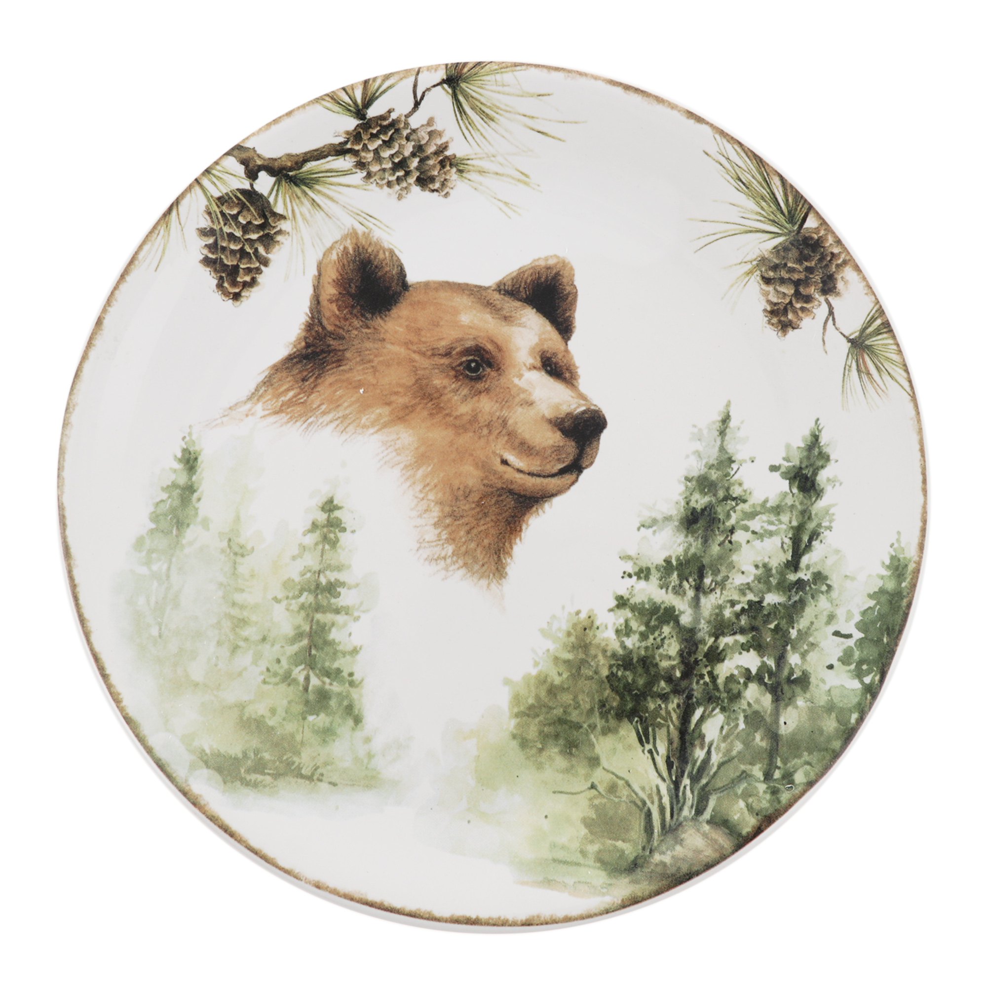 Тарелка Certified Intl Медведь 23 см, Белый;зеленый;коричневый
Тарелка Certified Intl Медведь 23 см, Белый;зеленый;коричневый
