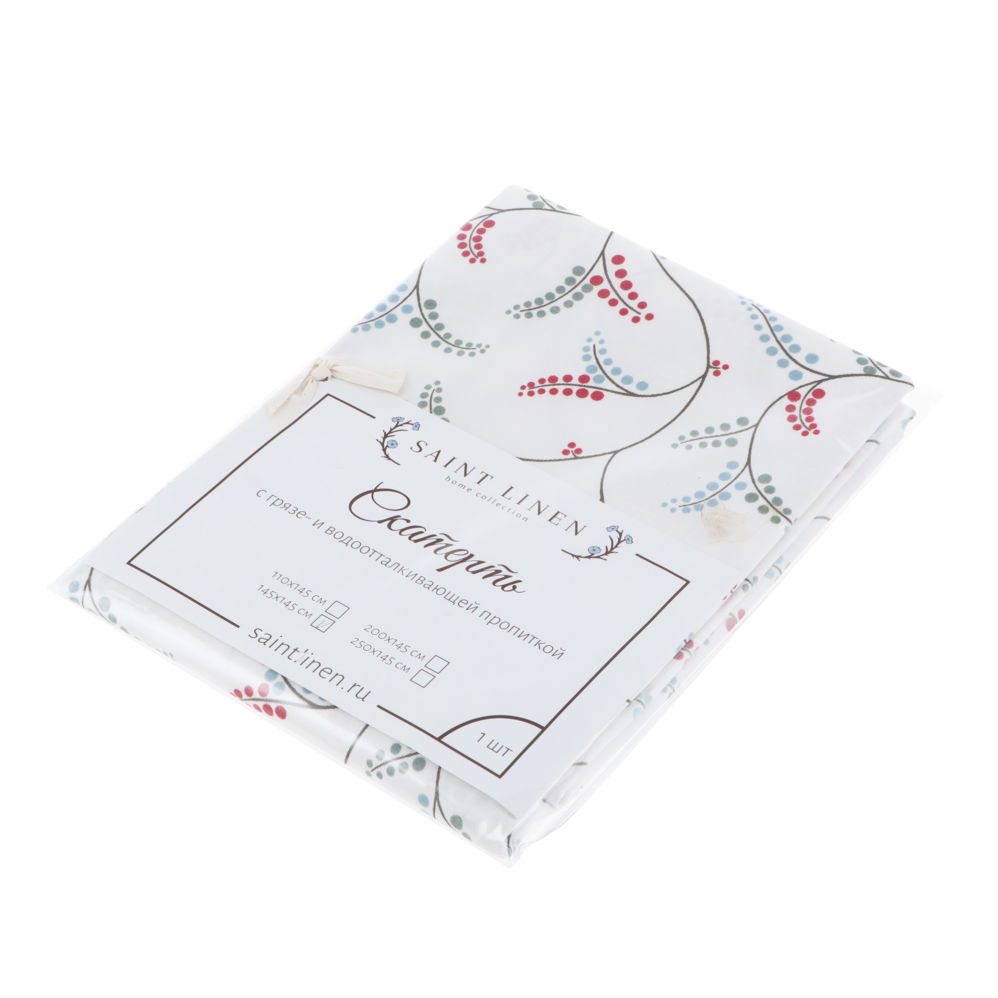 фото Скатерть saint linen 110х145 грета цветной