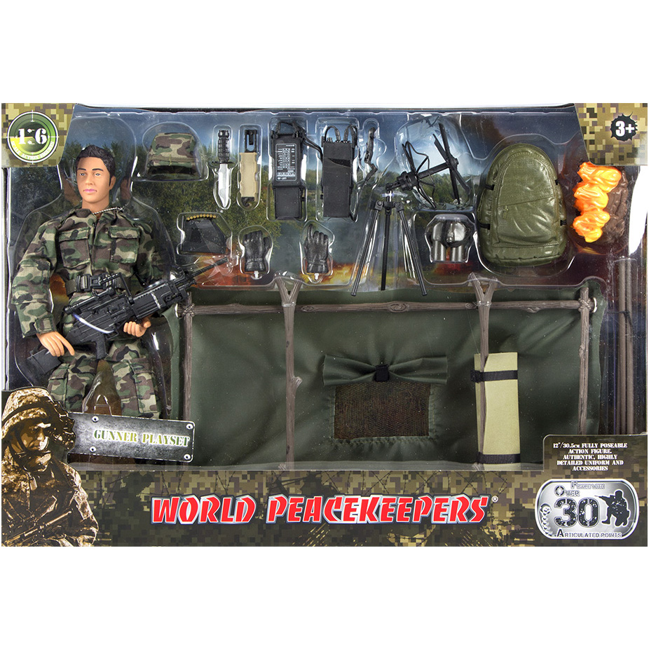 фото Игровой набор world peacekeeper артиллерист 1:6