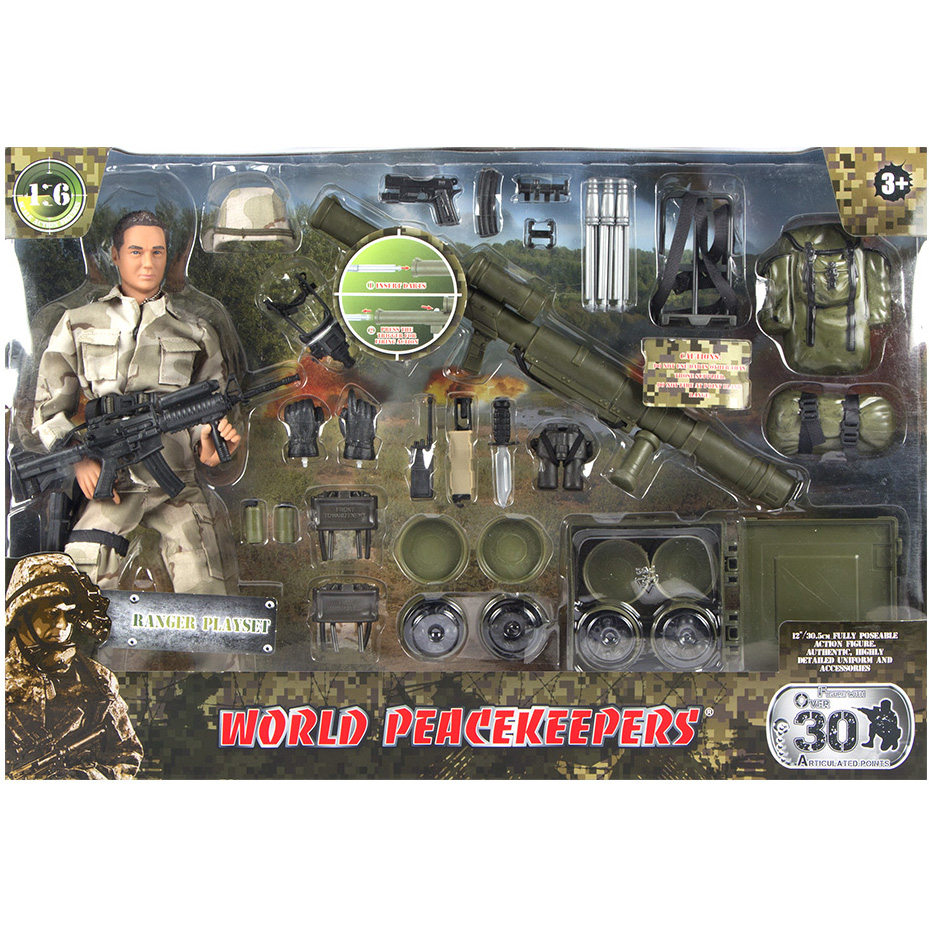 фото Игровой набор world peacekeeper подрывник 1:6