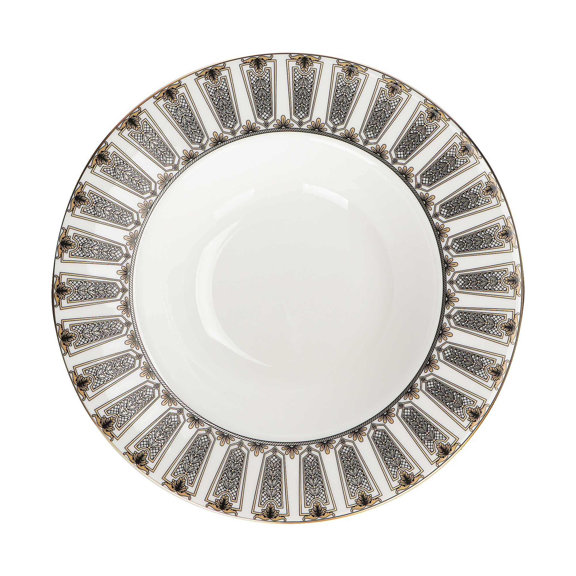 фото Набор суповых тарелок hankook/prouna треллис 23 см 6 шт