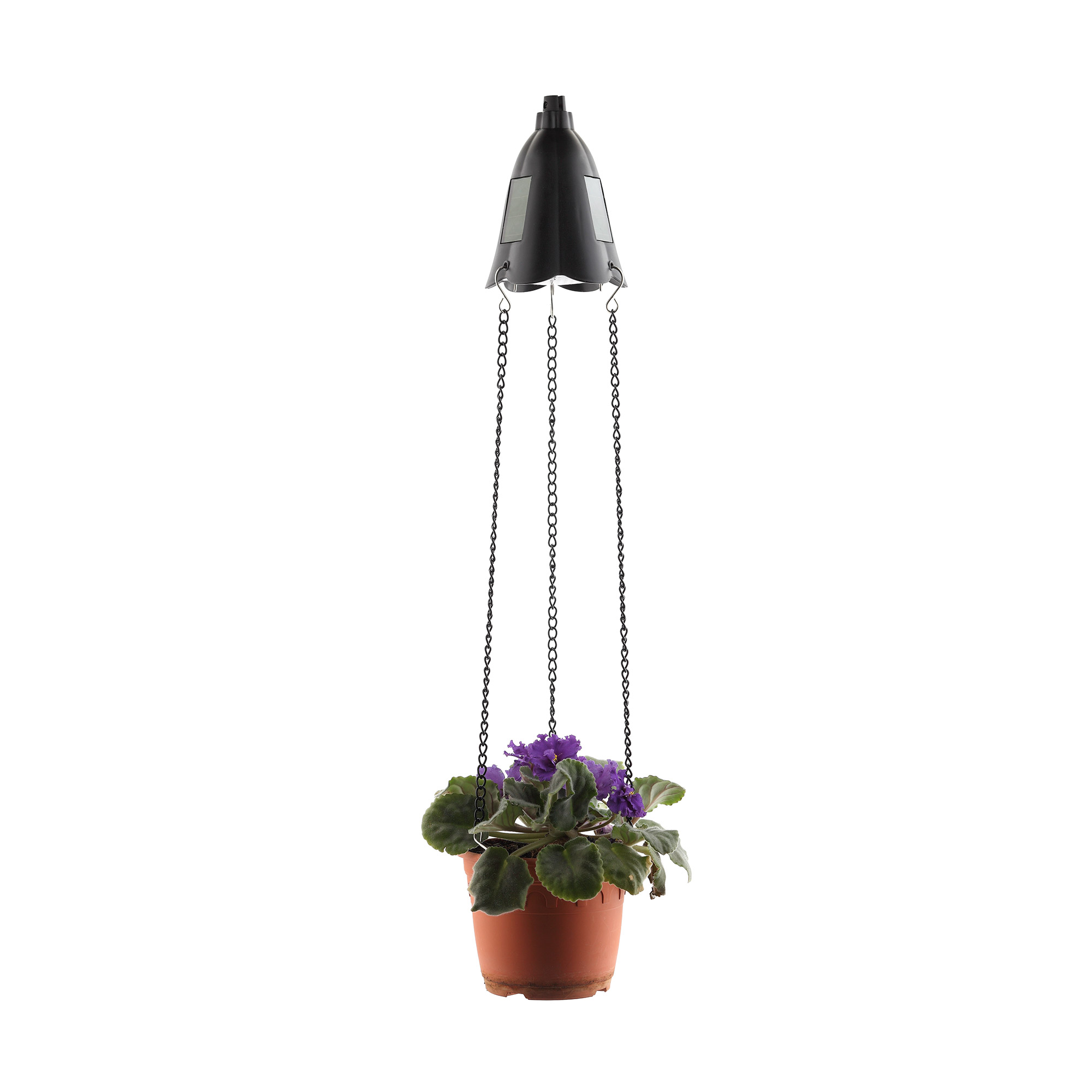 фото Erasf024-30 эра садовый подвесной светильник для подсветки кашпо на солнечной батарее