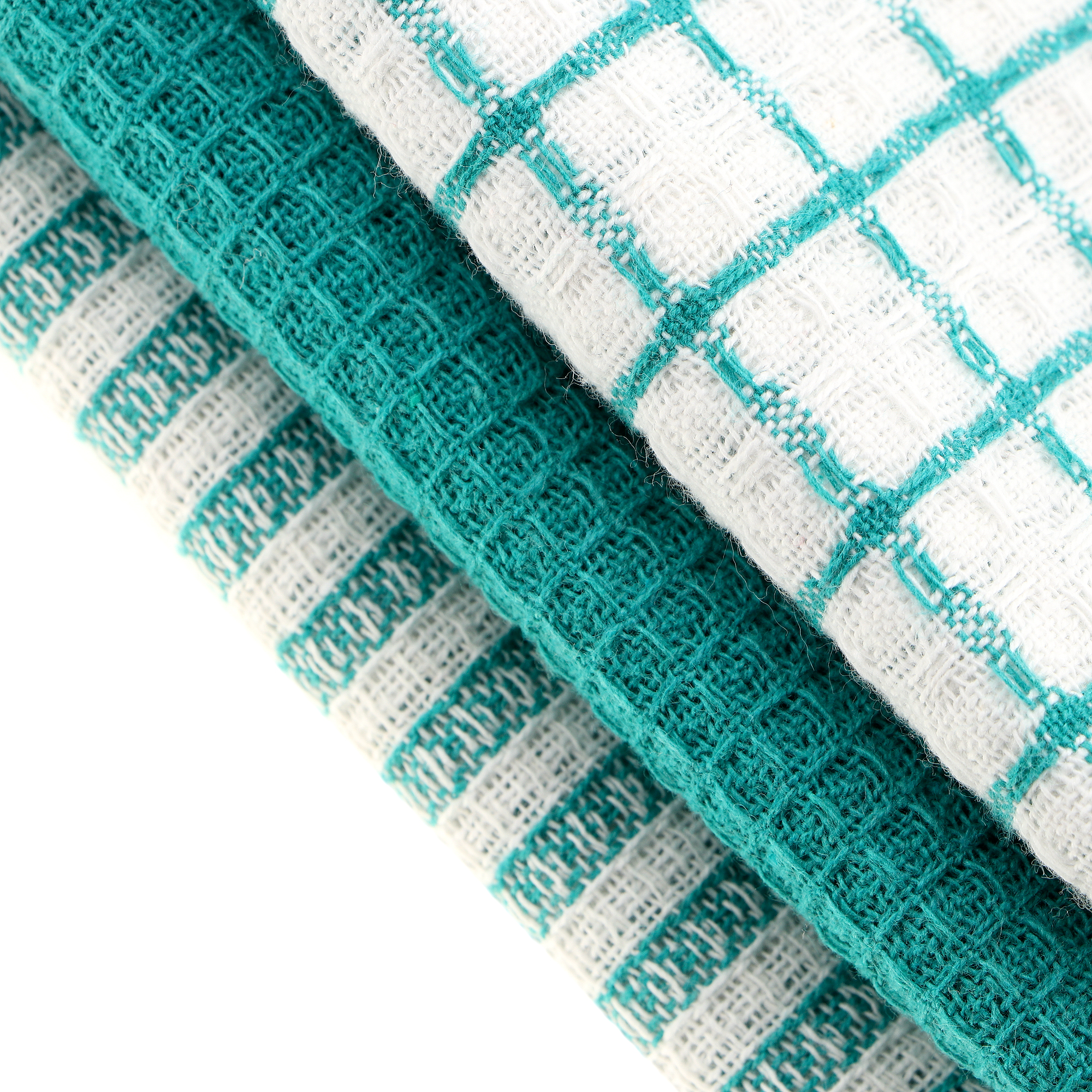 фото Полотенце кухонное homelines textiles 40x60шт green 3шт/набор