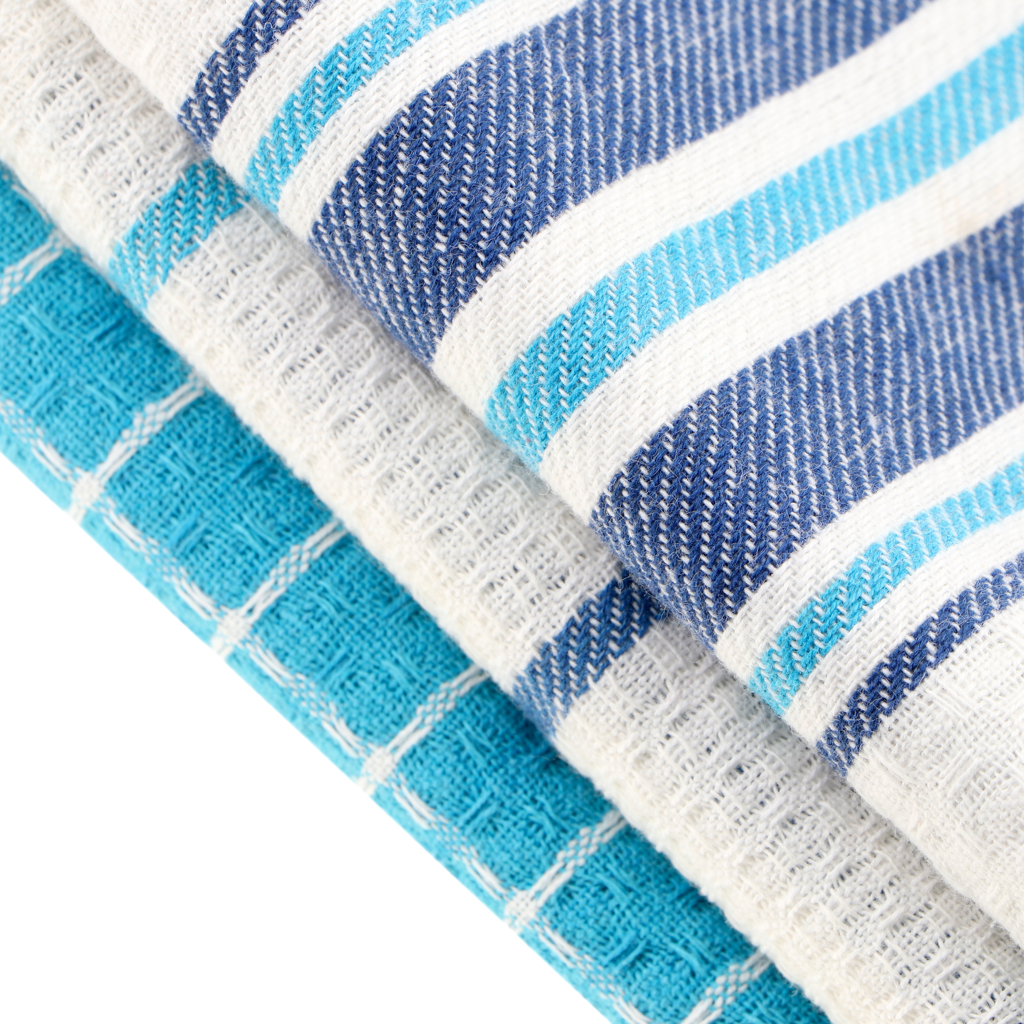 фото Полотенце кухонное homelines textiles 40x60шт blue 3шт/набор