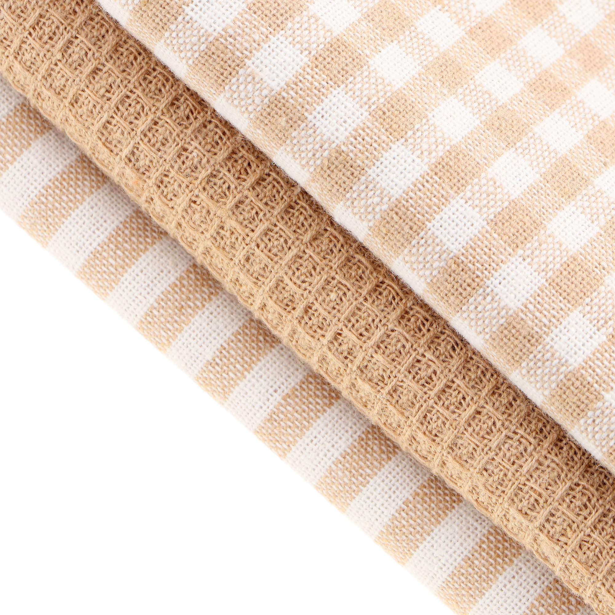 фото Полотенце кухонное homelines textiles 40x60шт beige 3шт/набор