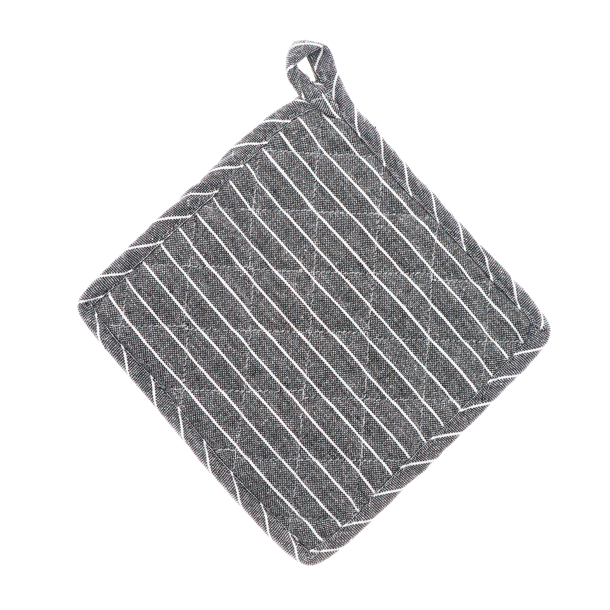 фото Набор кухонный homelines textiles фартук/прихватка/рукавица black