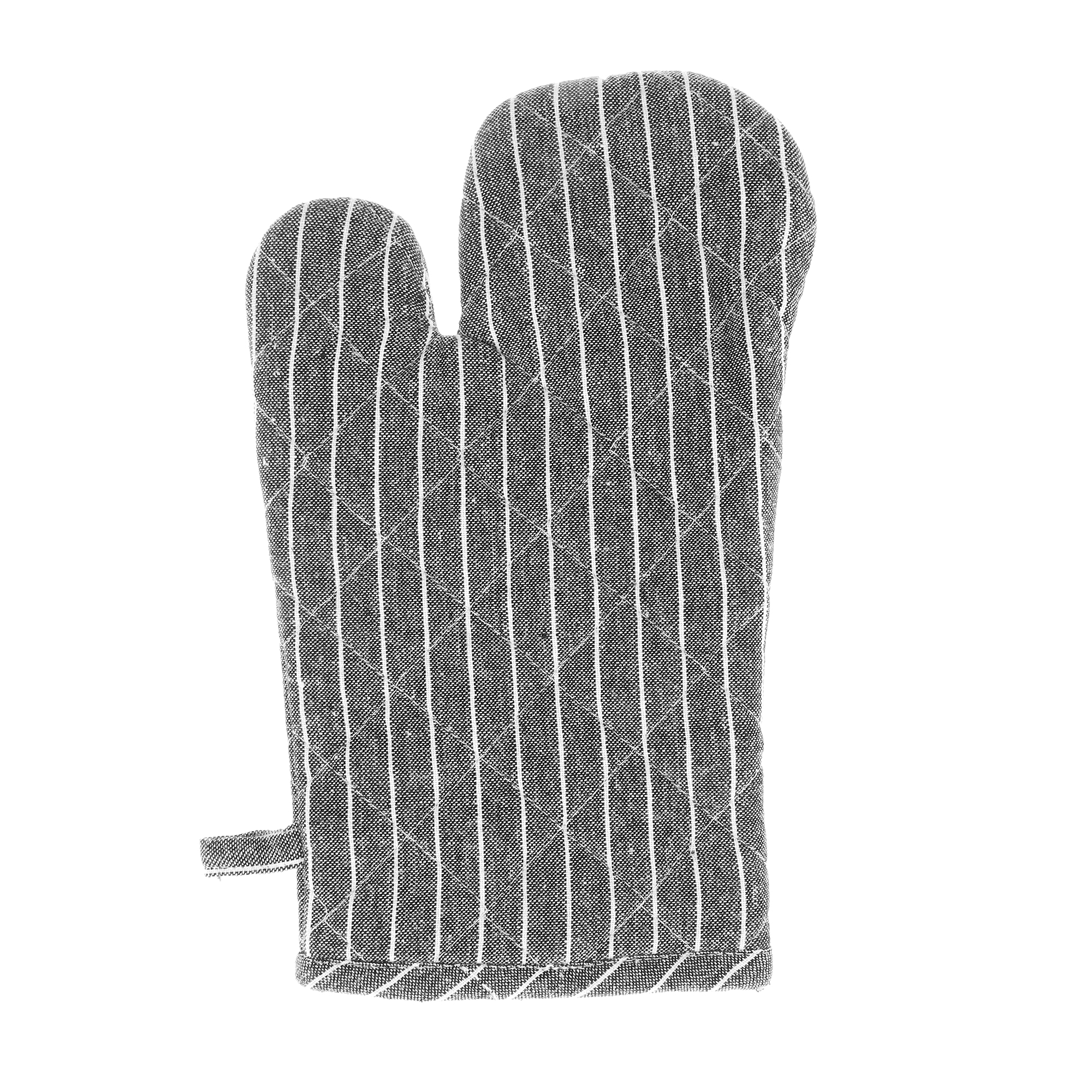 фото Набор кухонный homelines textiles фартук/прихватка/рукавица black