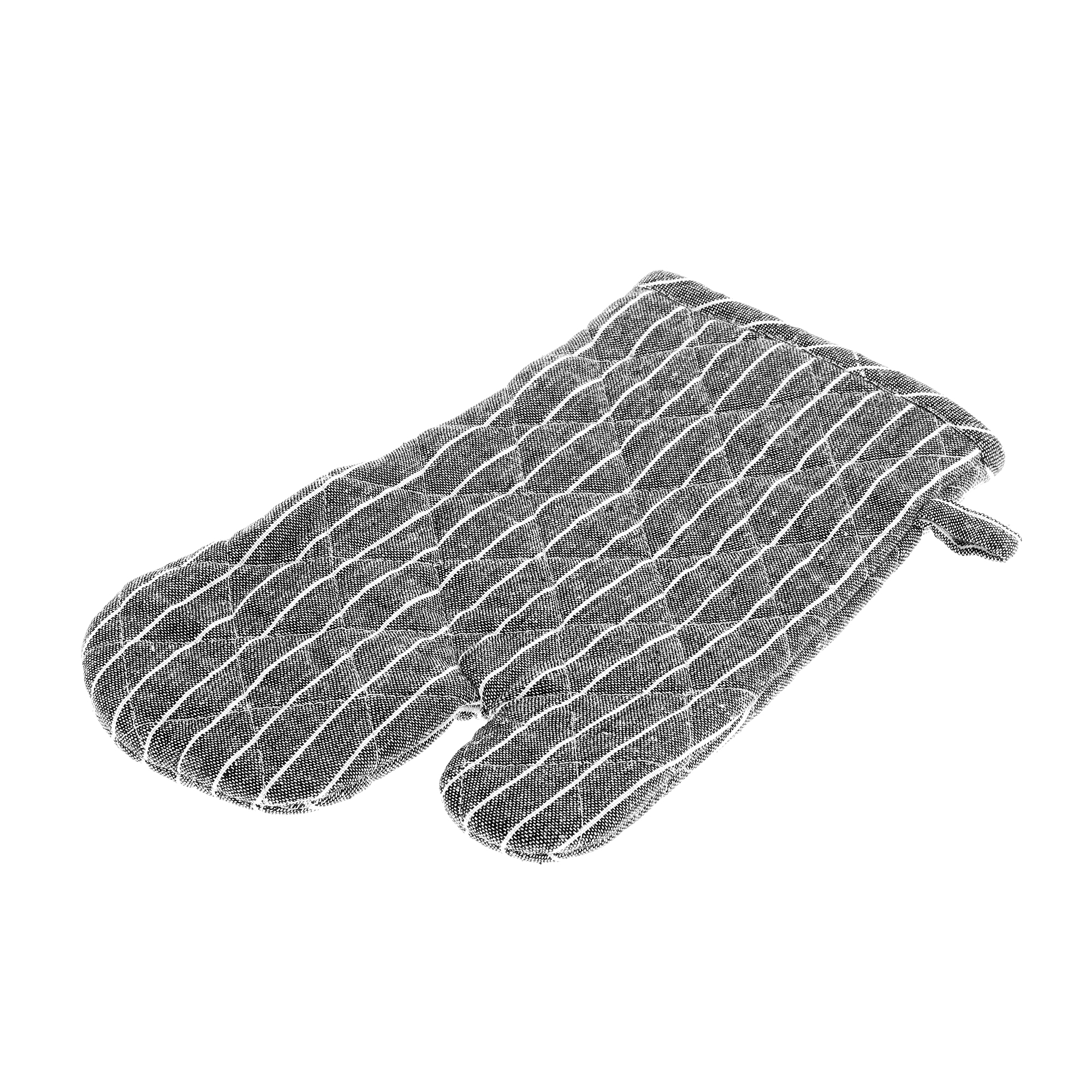 фото Набор кухонный homelines textiles фартук/прихватка/рукавица black