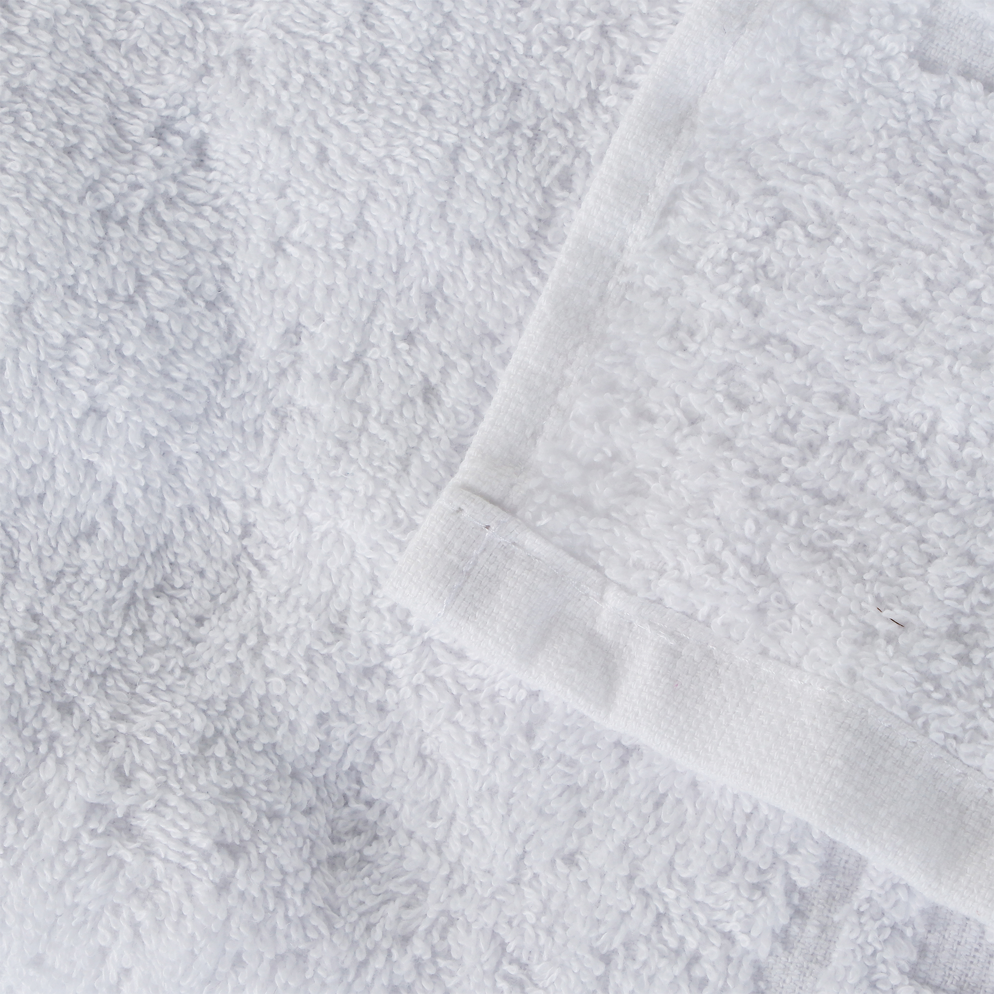 фото Махровое полотенце тексресурс белое 70х140 см