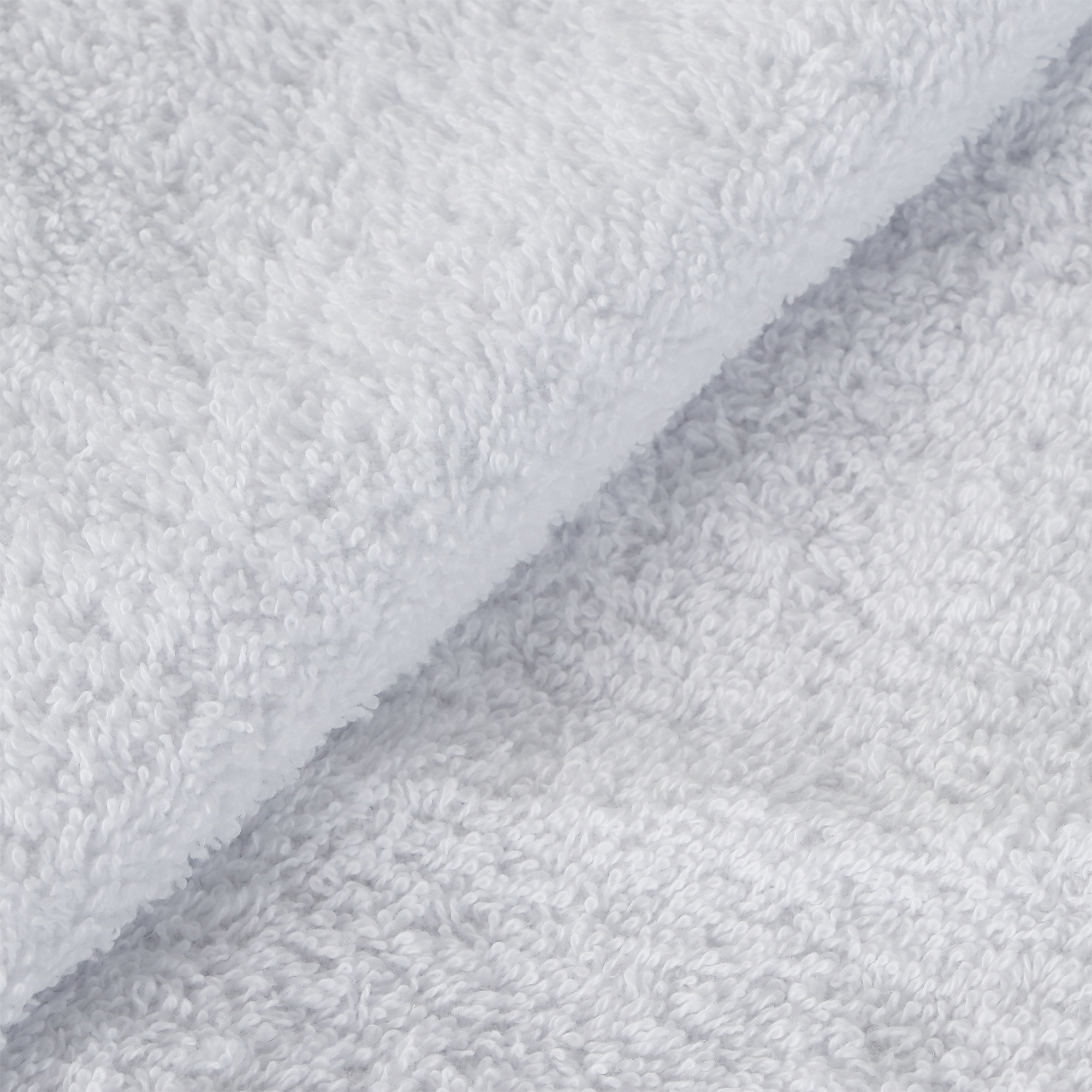 фото Махровое полотенце тексресурс белое 70х140 см