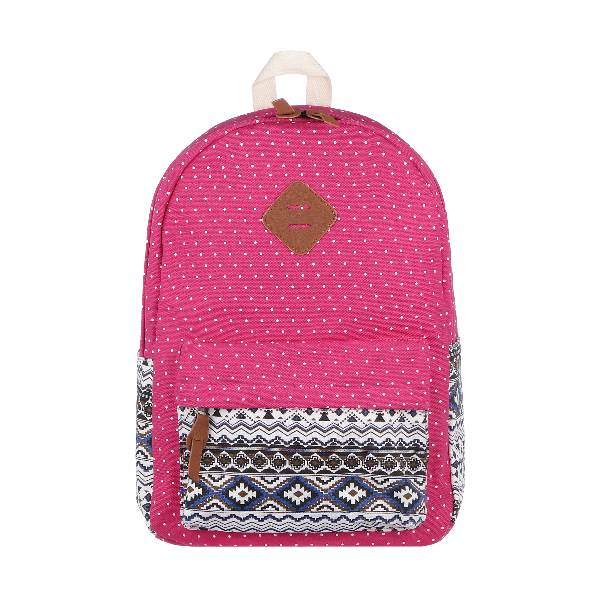 фото Рюкзак baoding фуксия этно 30x42x14cm