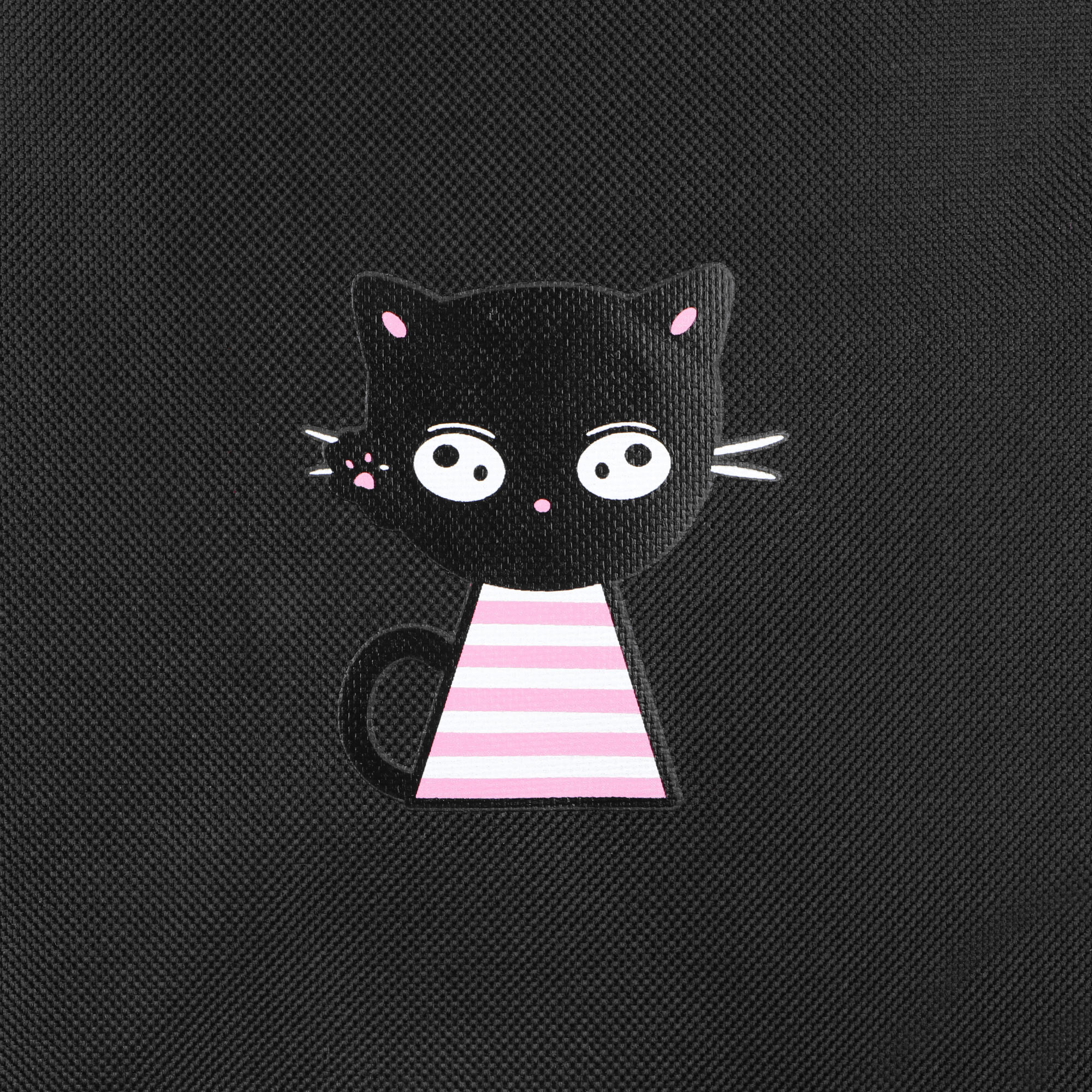 фото Рюкзак чёрный baoding кот 42х13х30 см