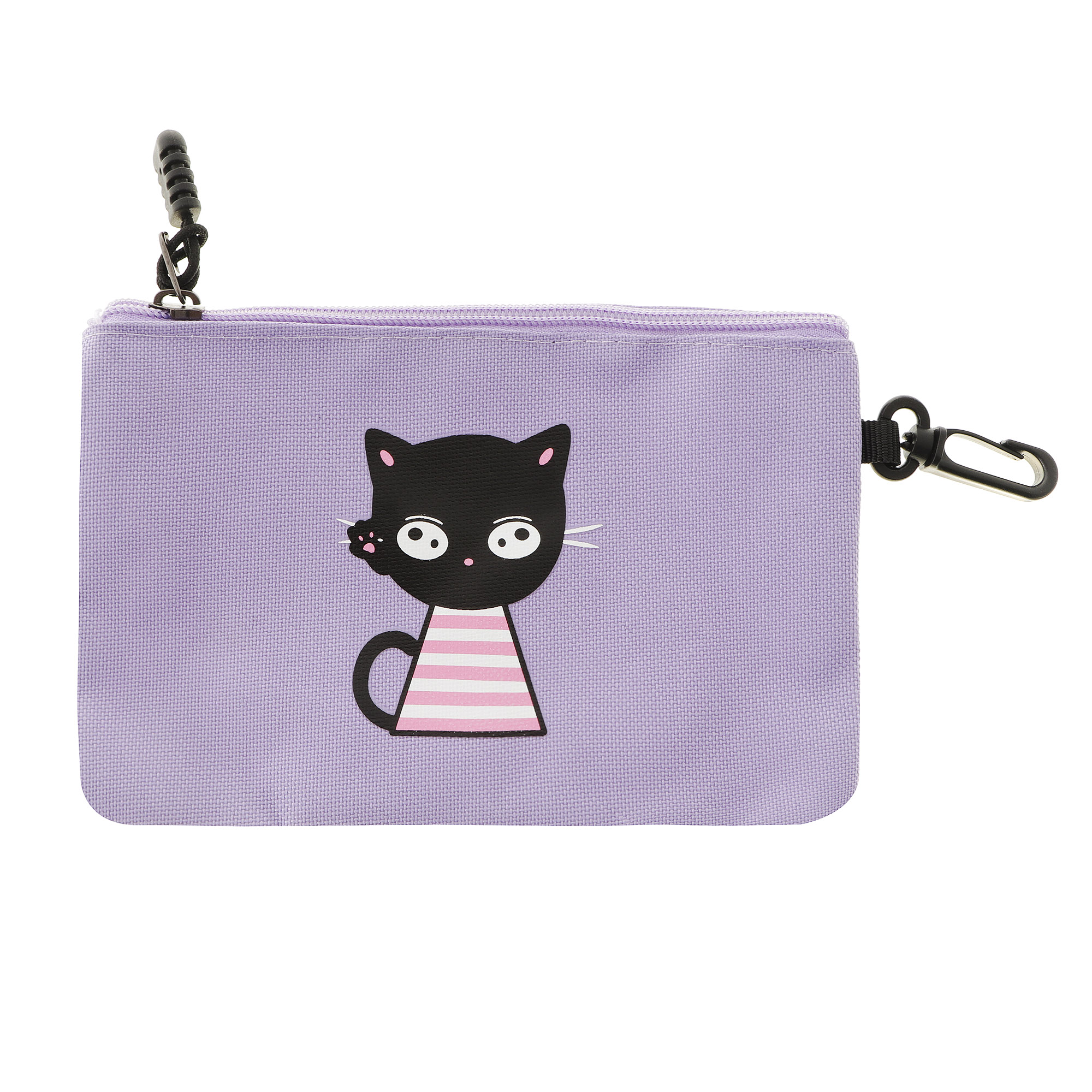 фото Рюкзак фиолетовый baoding кот 42х13х30 см