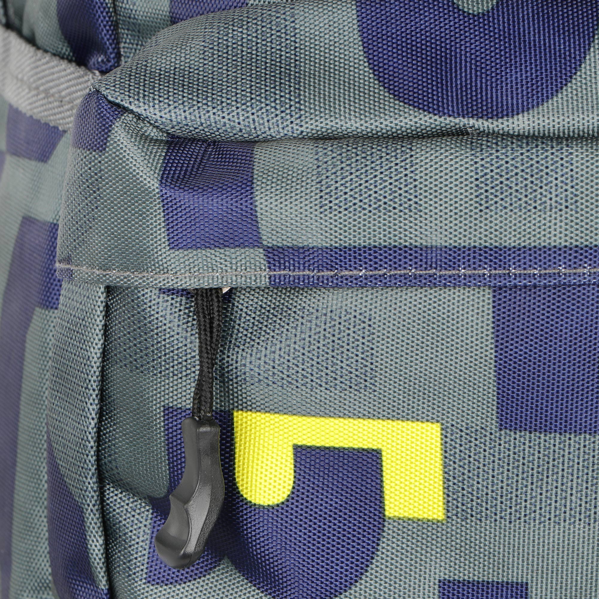 фото Рюкзак baoding синий иероглифы 34x20x18cm