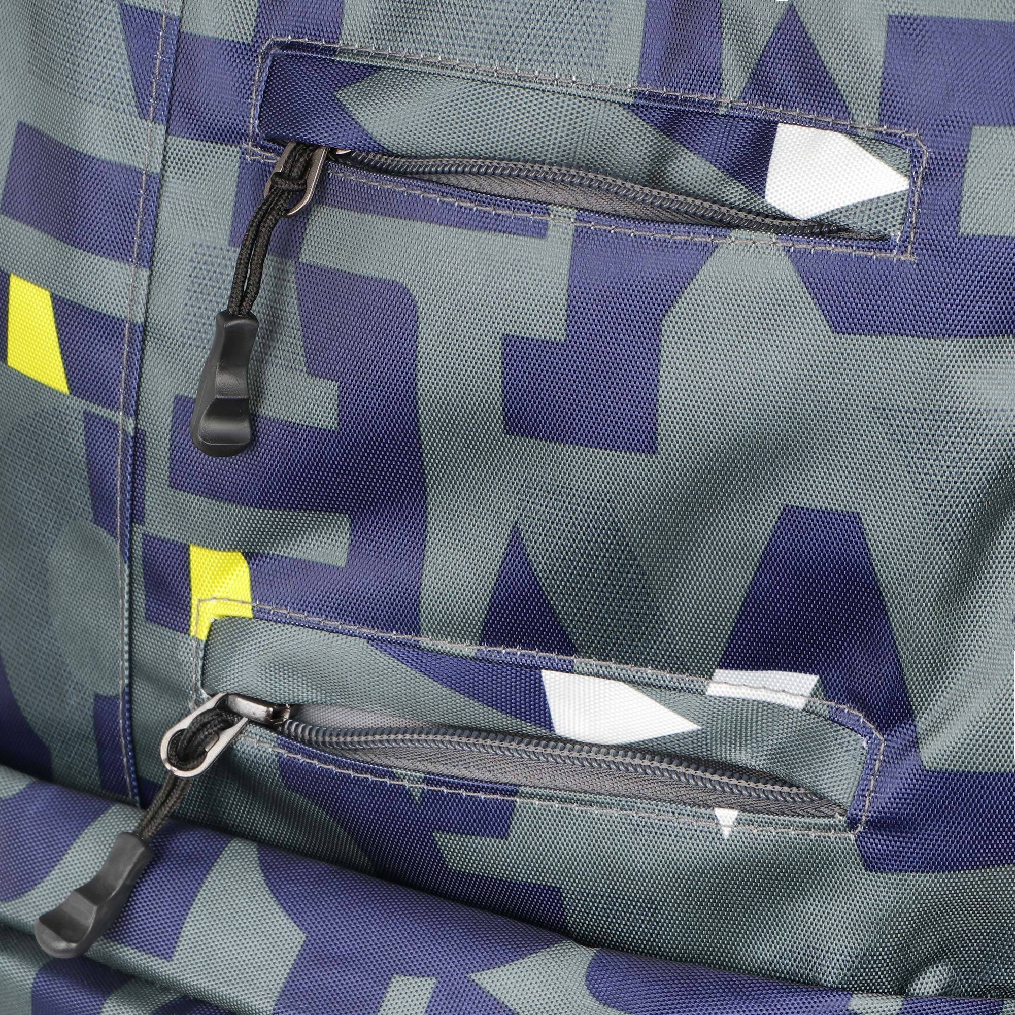 фото Рюкзак baoding синий иероглифы 34x20x18cm