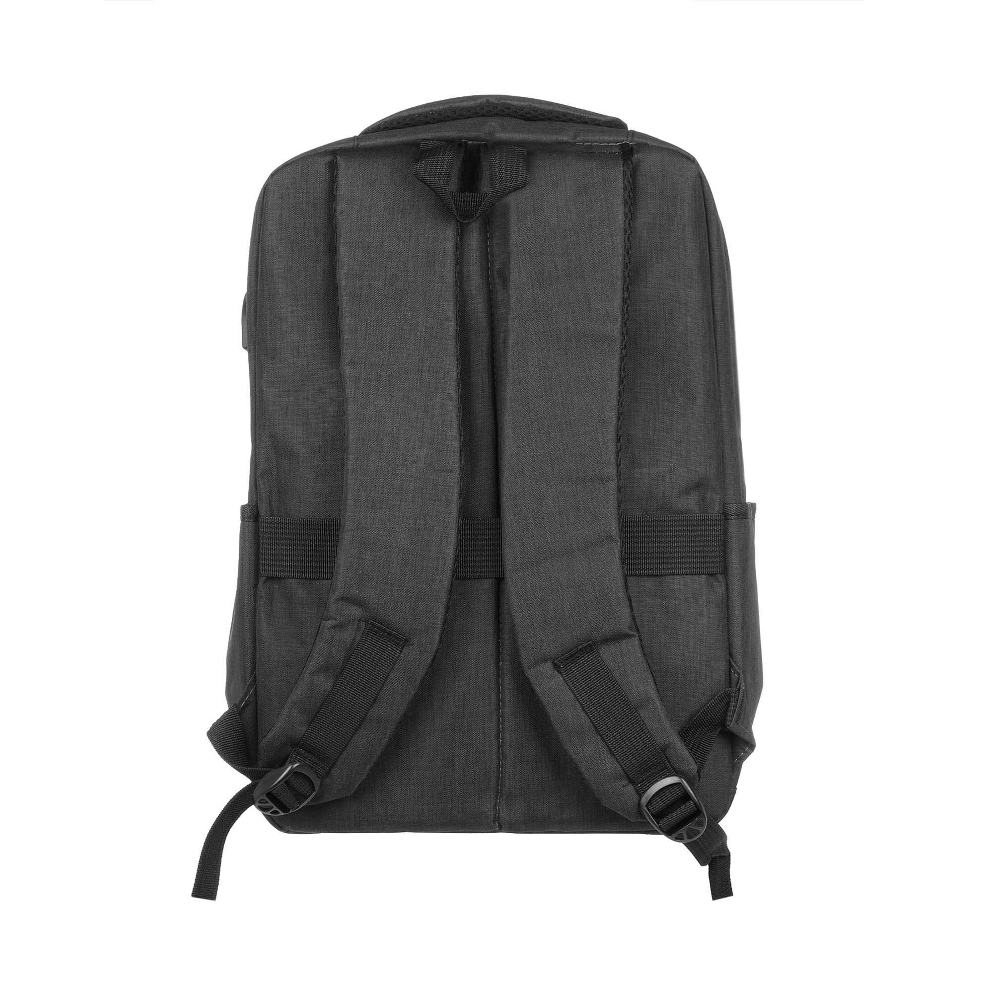 фото Рюкзак baoding чёрный деловой 30x12x42cm