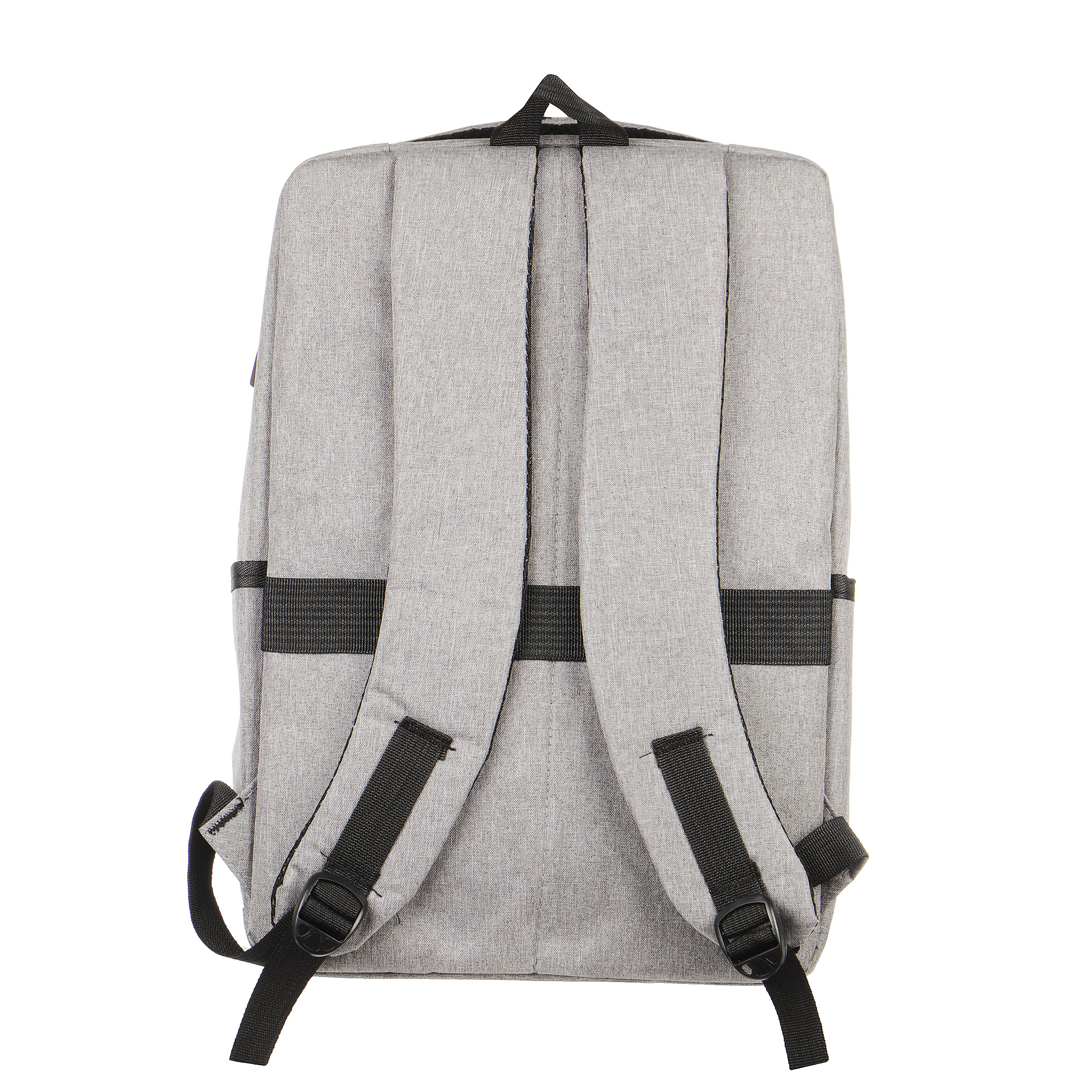 фото Рюкзак baoding серый деловой 30х12х42 см