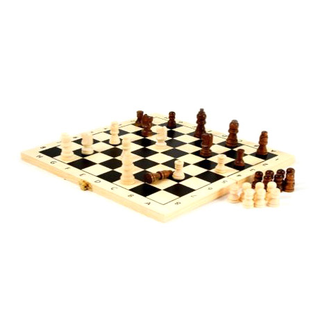 фото Игра настольная шахматы 22x22 см русские подарки