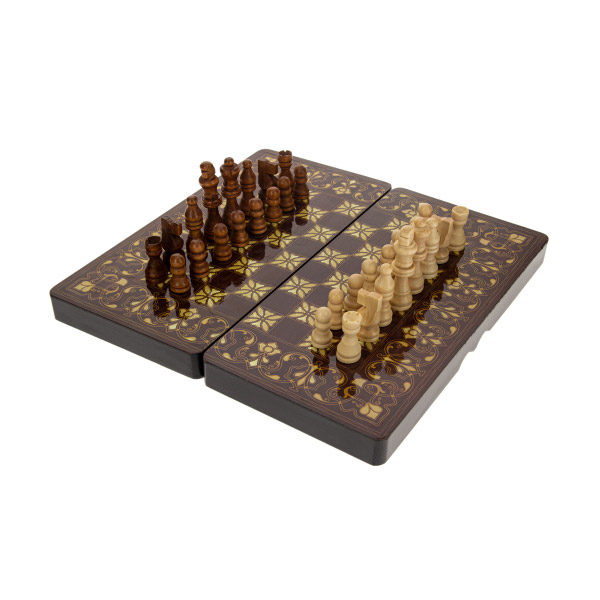 фото Игра настольная русские подарки нарды, шахматы, шашки 46206