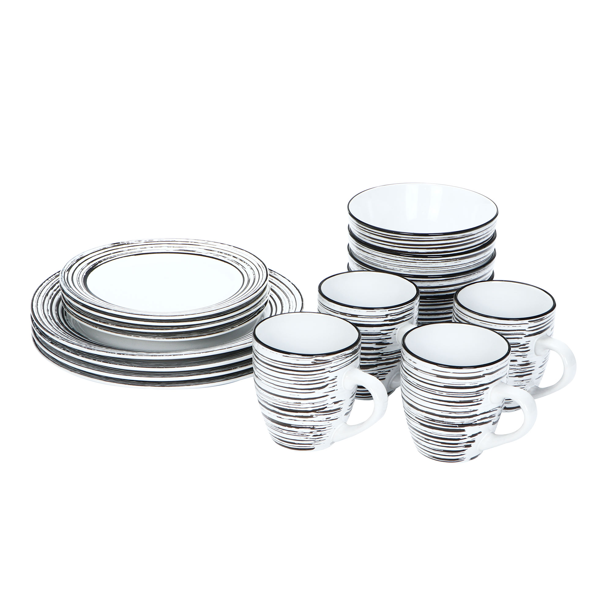 фото Набор столовый thomson pottery white birch 16 предметов